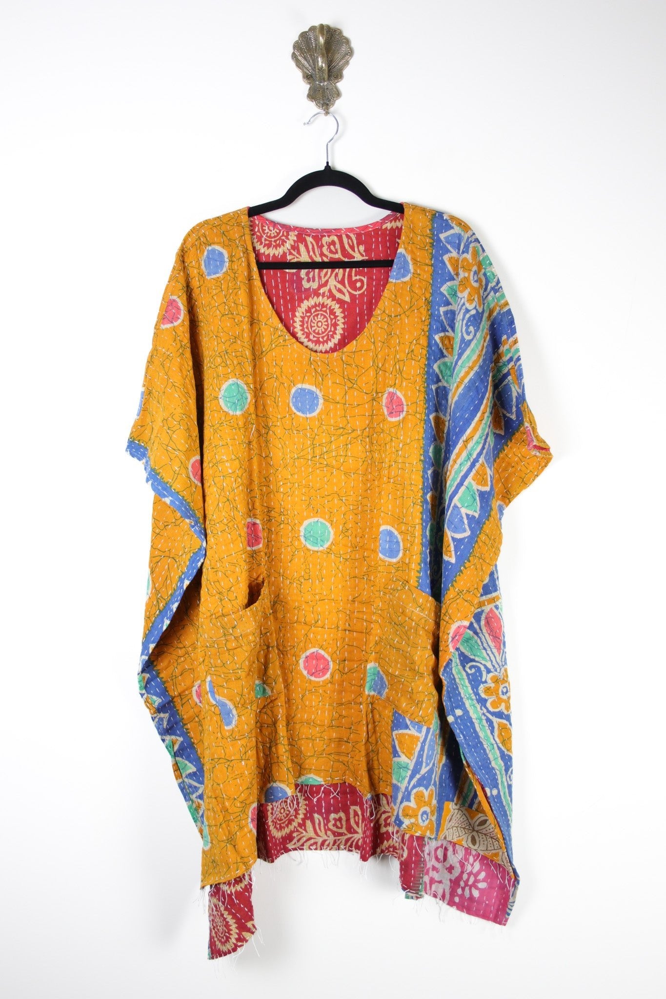 Dreamer Kantha Dress L/XL (17874) DreamerDressL_XLRenewVintage178741 Renew Bohemian Pty Ltd