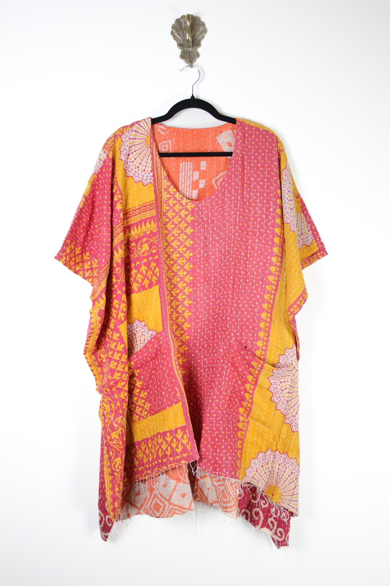 Dreamer Kantha Dress L/XL (17878) DreamerDressL_XLRenewVintage178781 Renew Bohemian Pty Ltd