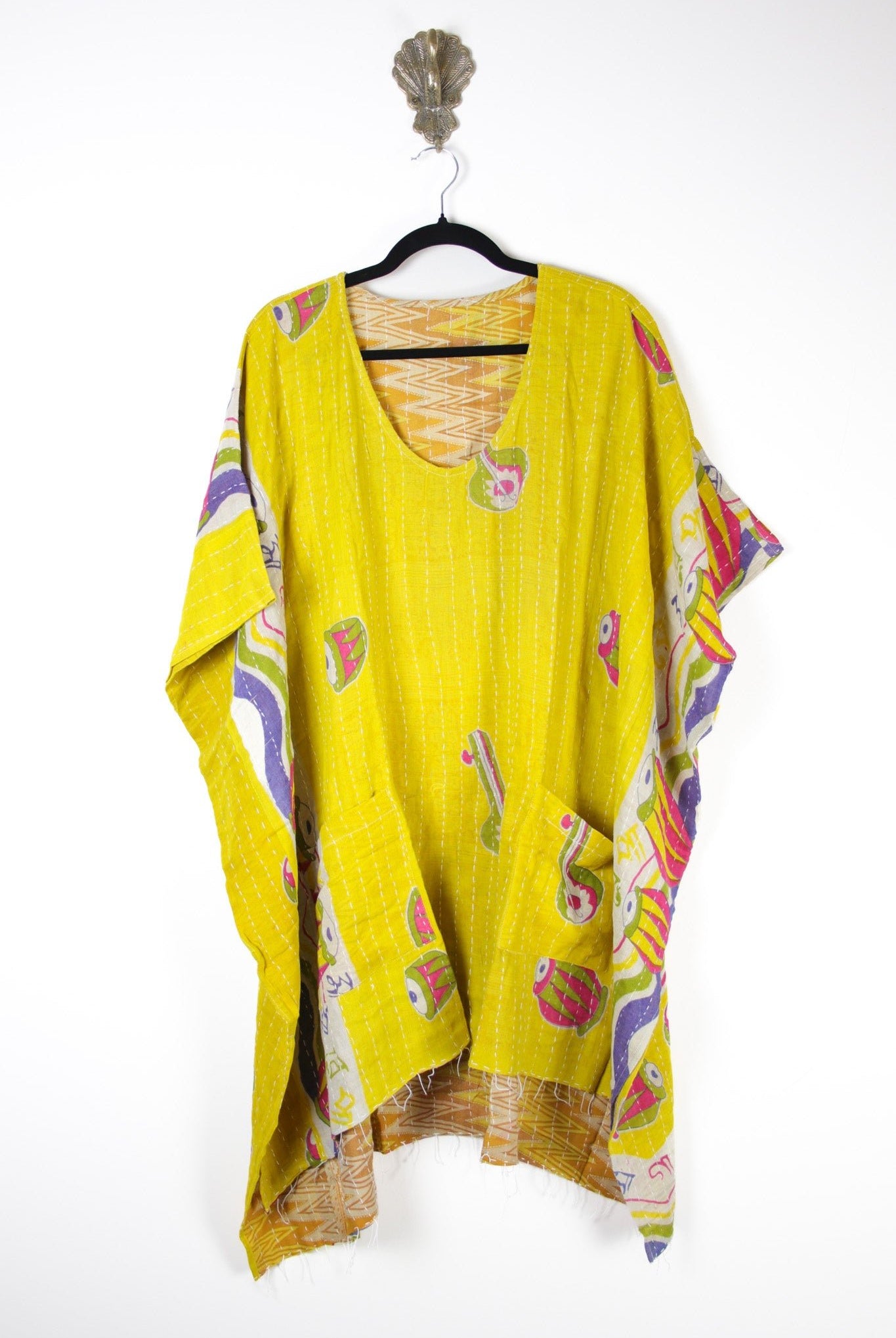 Dreamer Kantha Dress L/XL (17880) DreamerDressL_XLRenewVintage178801 Renew Bohemian Pty Ltd