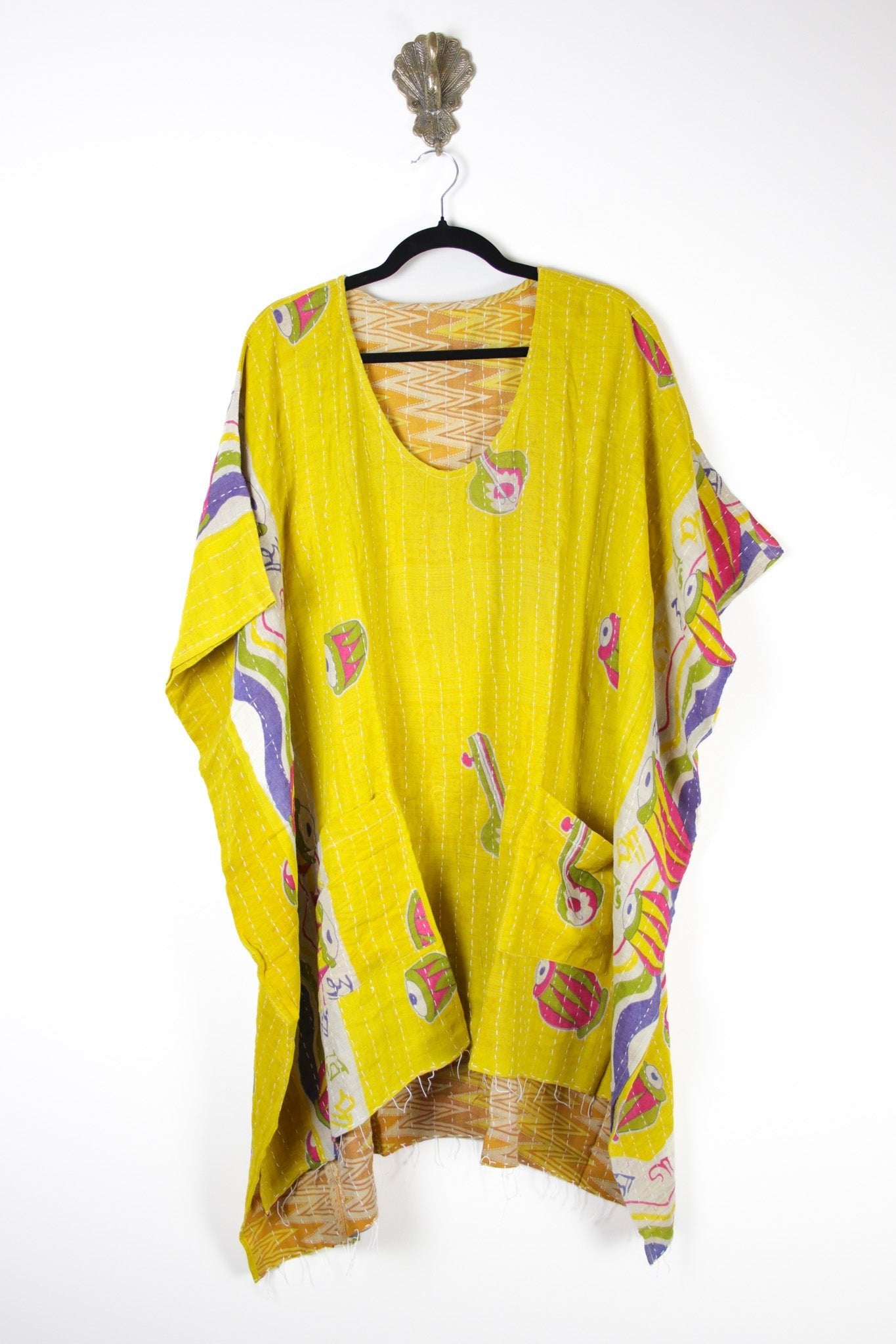 Dreamer Kantha Dress L/XL (17880) DreamerDressL_XLRenewVintage178801 Renew Bohemian Pty Ltd