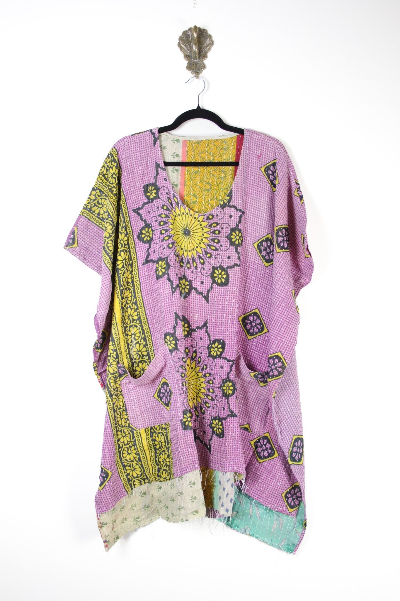 Dreamer Kantha Dress S/M (17703) DreamerDressS_MRenewVintage177031 Renew Vintage
