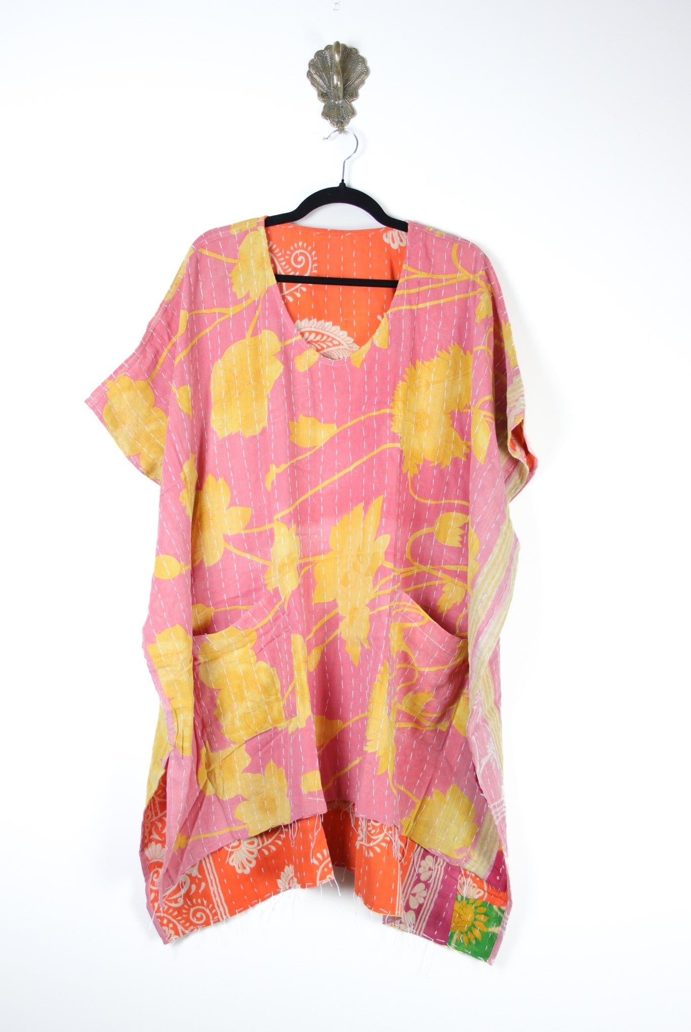 Dreamer Kantha Dress S/M (17714) DreamerDressS_MRenewVintage177141 Renew Bohemian Pty Ltd