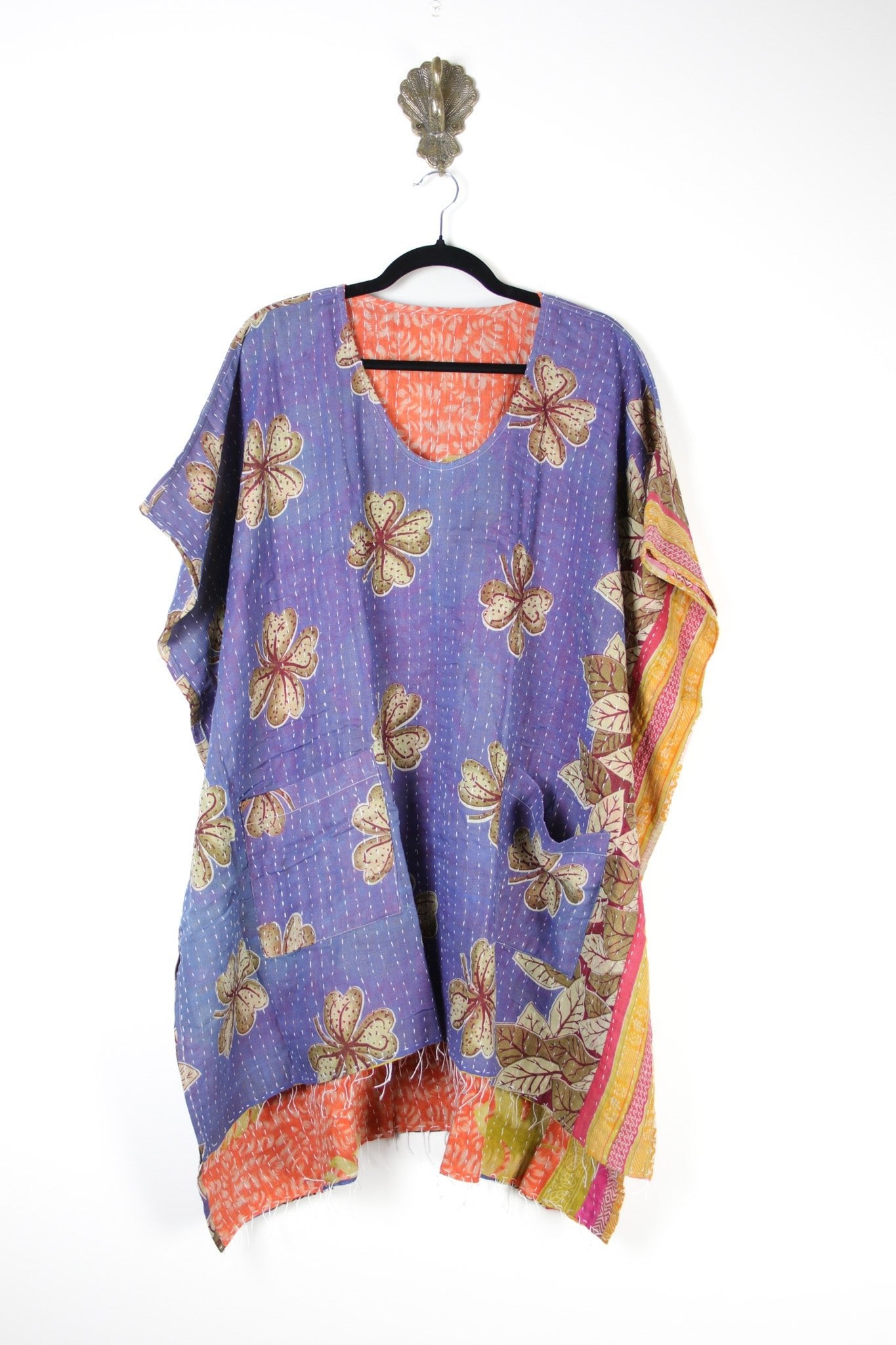 Dreamer Kantha Dress S/M (17718) DreamerDressS_MRenewVintage177181 Renew Bohemian Pty Ltd