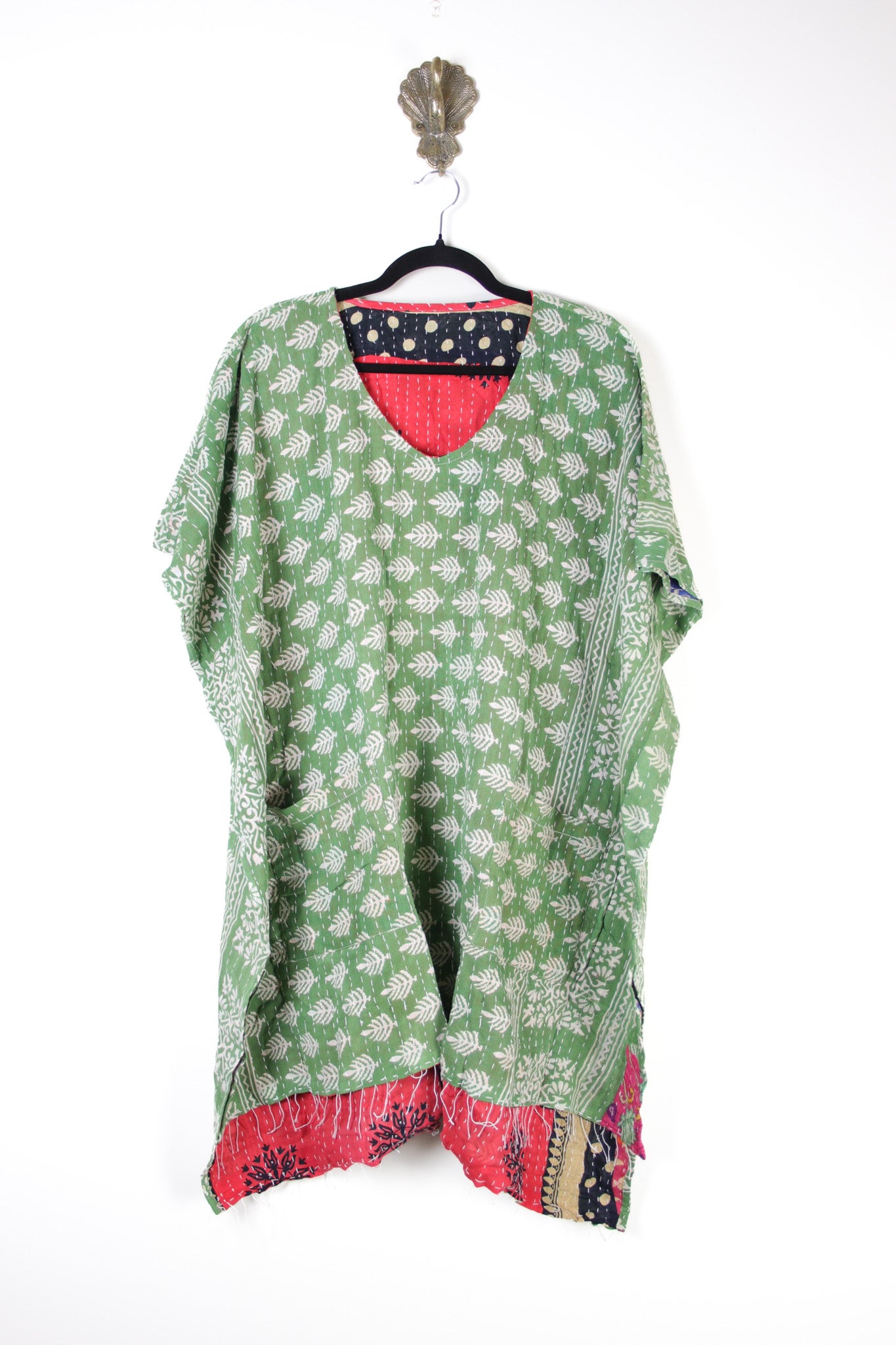 Dreamer Kantha Dress S/M (17723) DreamerDressS_MRenewVintage177231 Renew Vintage