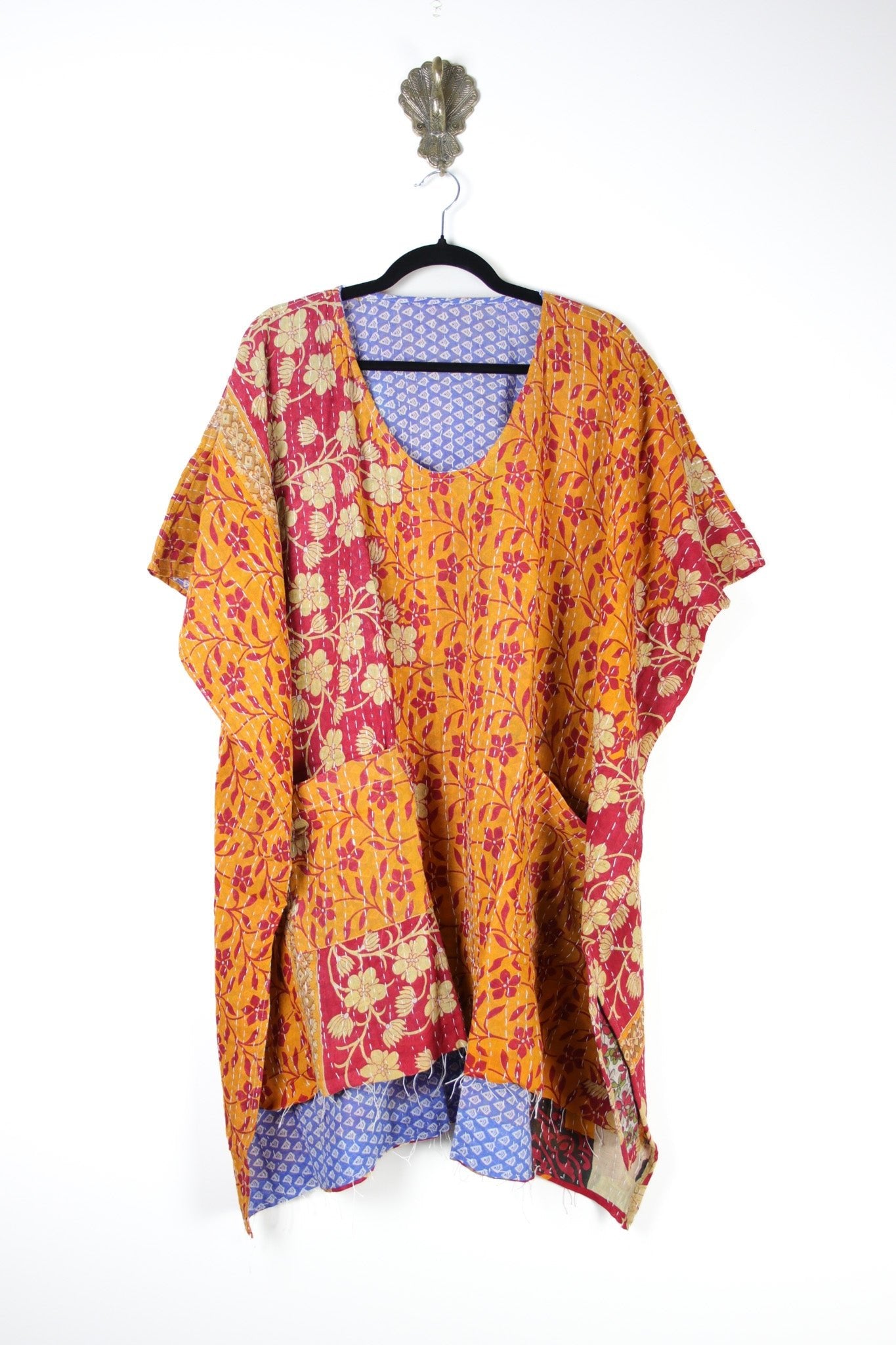 Dreamer Kantha Dress S/M (17724) DreamerDressS_MRenewVintage177241 Renew Bohemian Pty Ltd