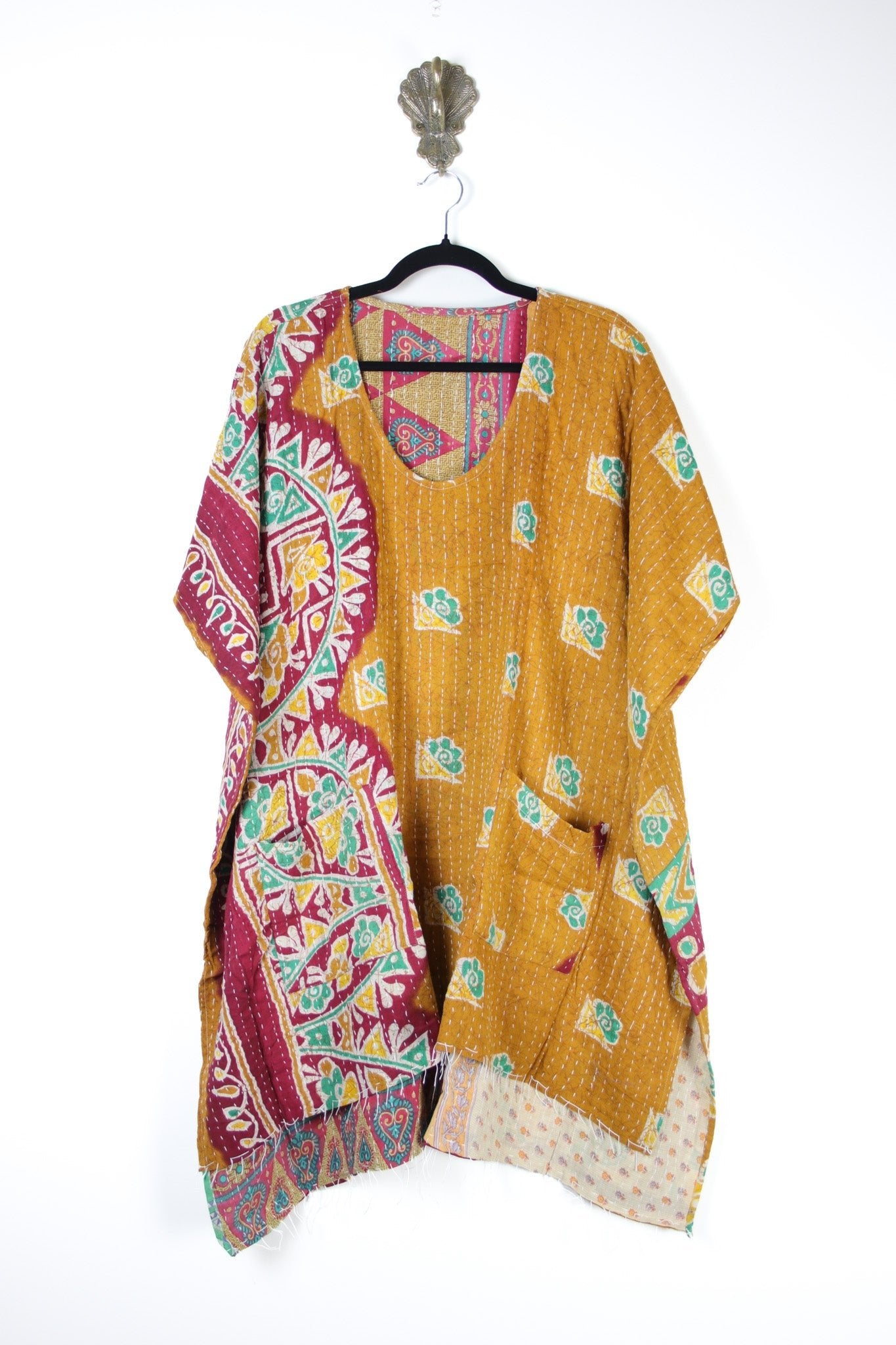 Dreamer Kantha Dress S/M (17731) DreamerDressS_MRenewVintage177311 Renew Bohemian Pty Ltd