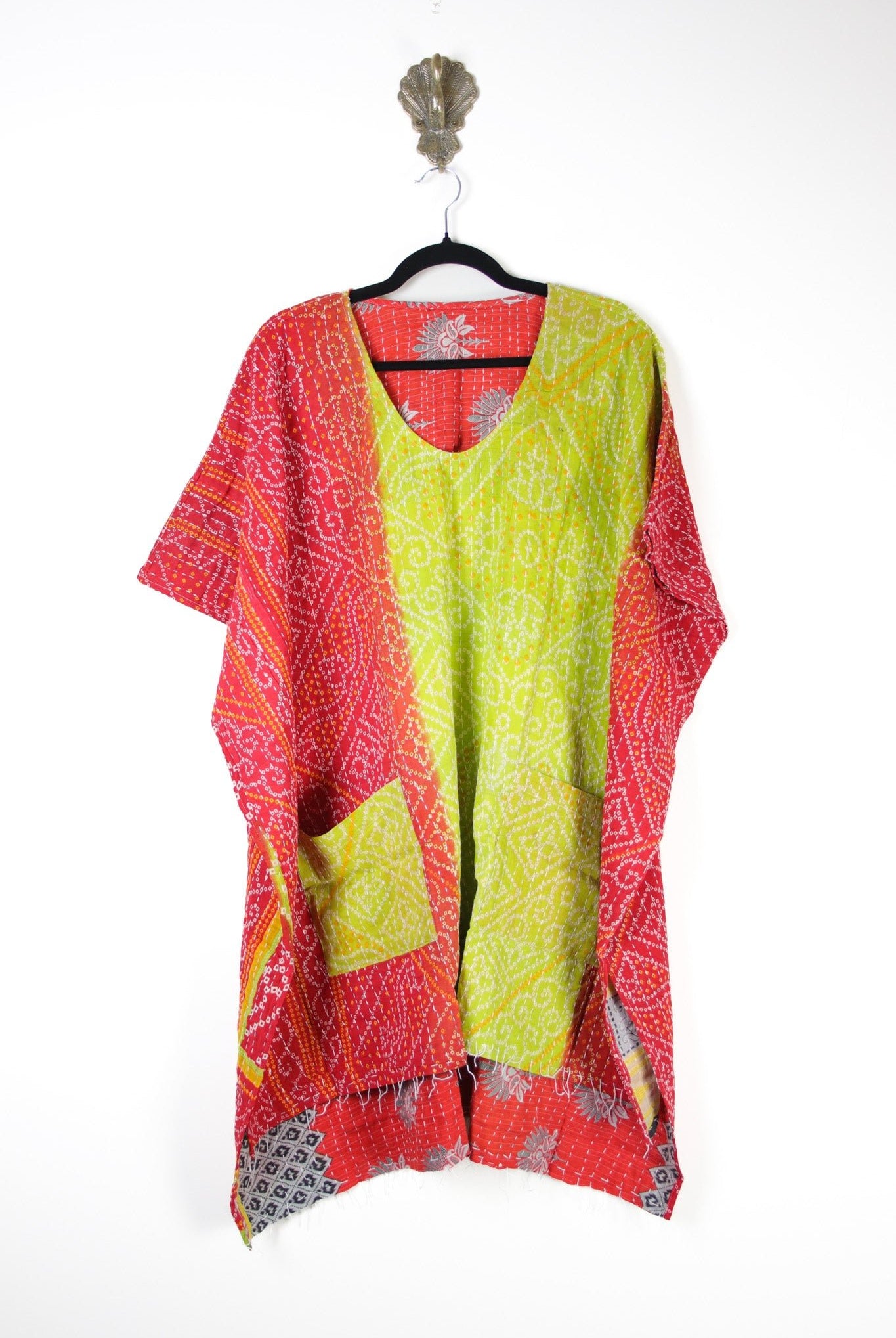 Dreamer Kantha Dress S/M (17732) DreamerDressS_MRenewVintage177321 Renew Bohemian Pty Ltd