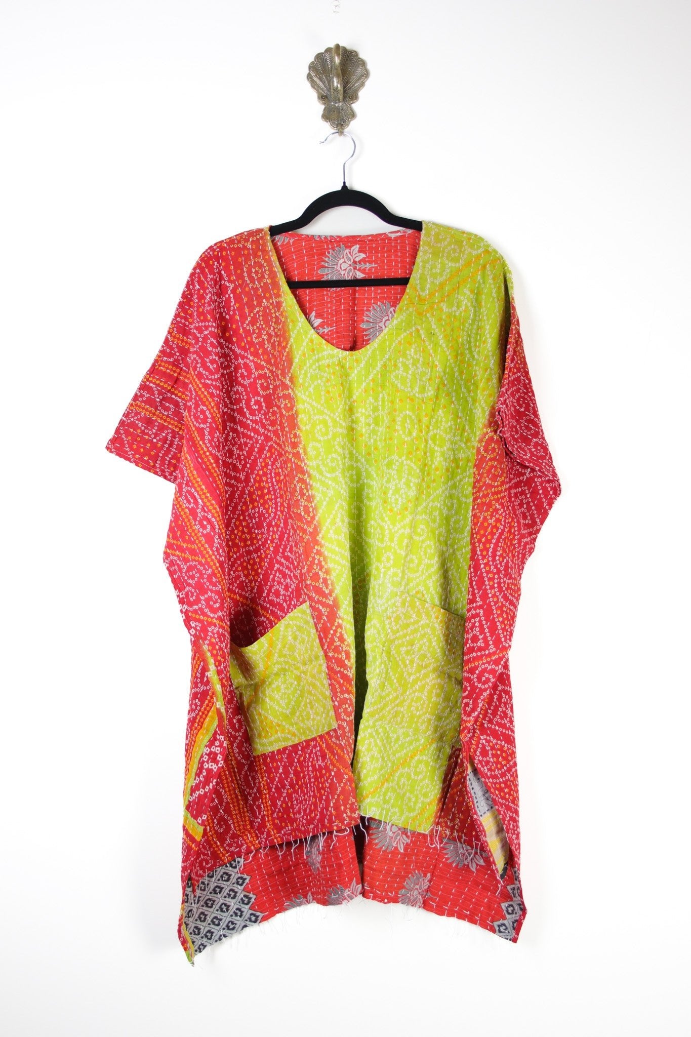 Dreamer Kantha Dress S/M (17732) DreamerDressS_MRenewVintage177321 Renew Bohemian Pty Ltd