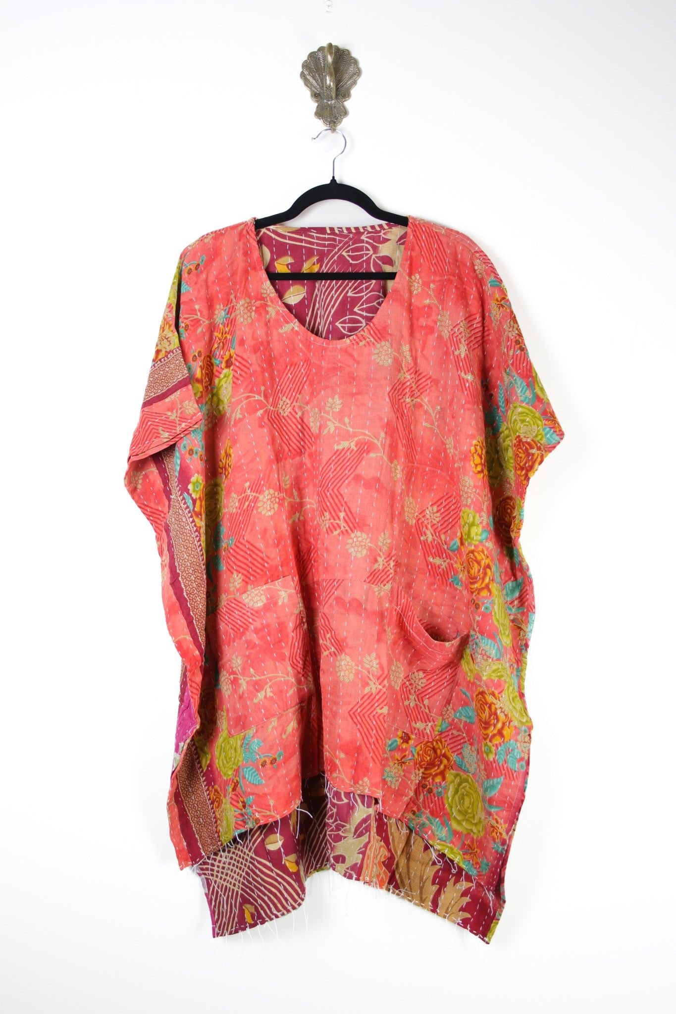 Dreamer Kantha Dress S/M (17734) DreamerDressS_MRenewVintage177341 Renew Vintage