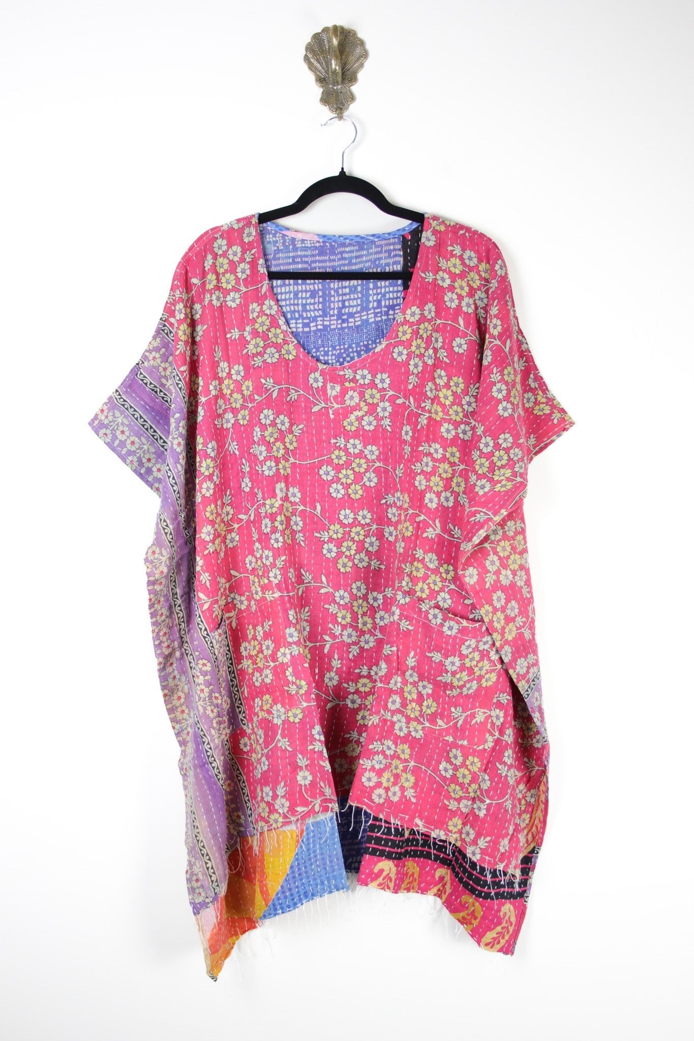Dreamer Kantha Dress S/M (17853) DreamerDressS_MRenewVintage178531 Renew Bohemian Pty Ltd