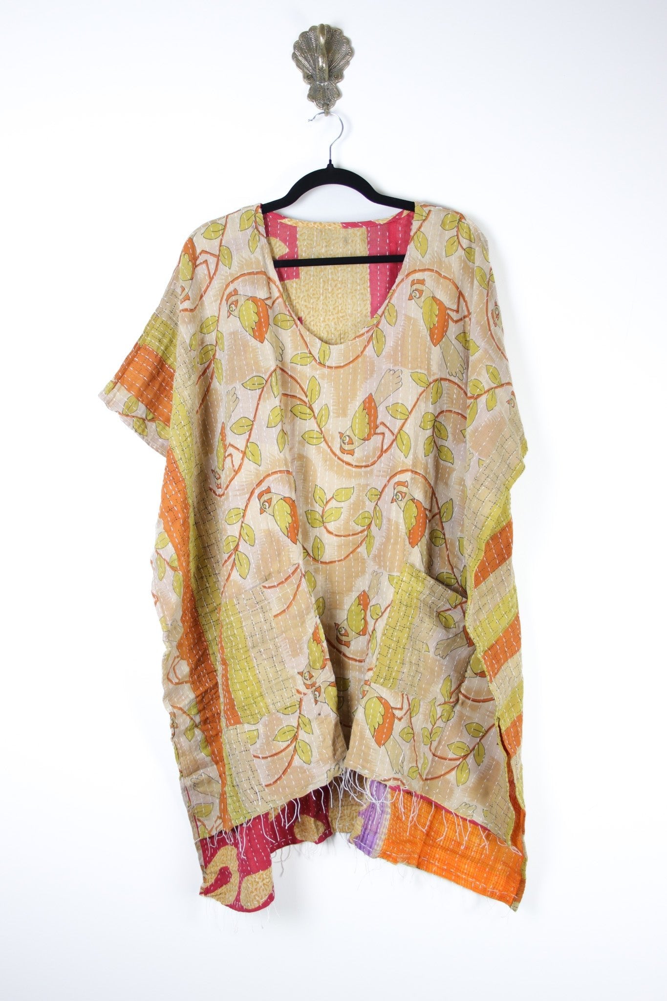Dreamer Kantha Dress S/M (17859) DreamerDressS_MRenewVintage178591 Renew Bohemian Pty Ltd