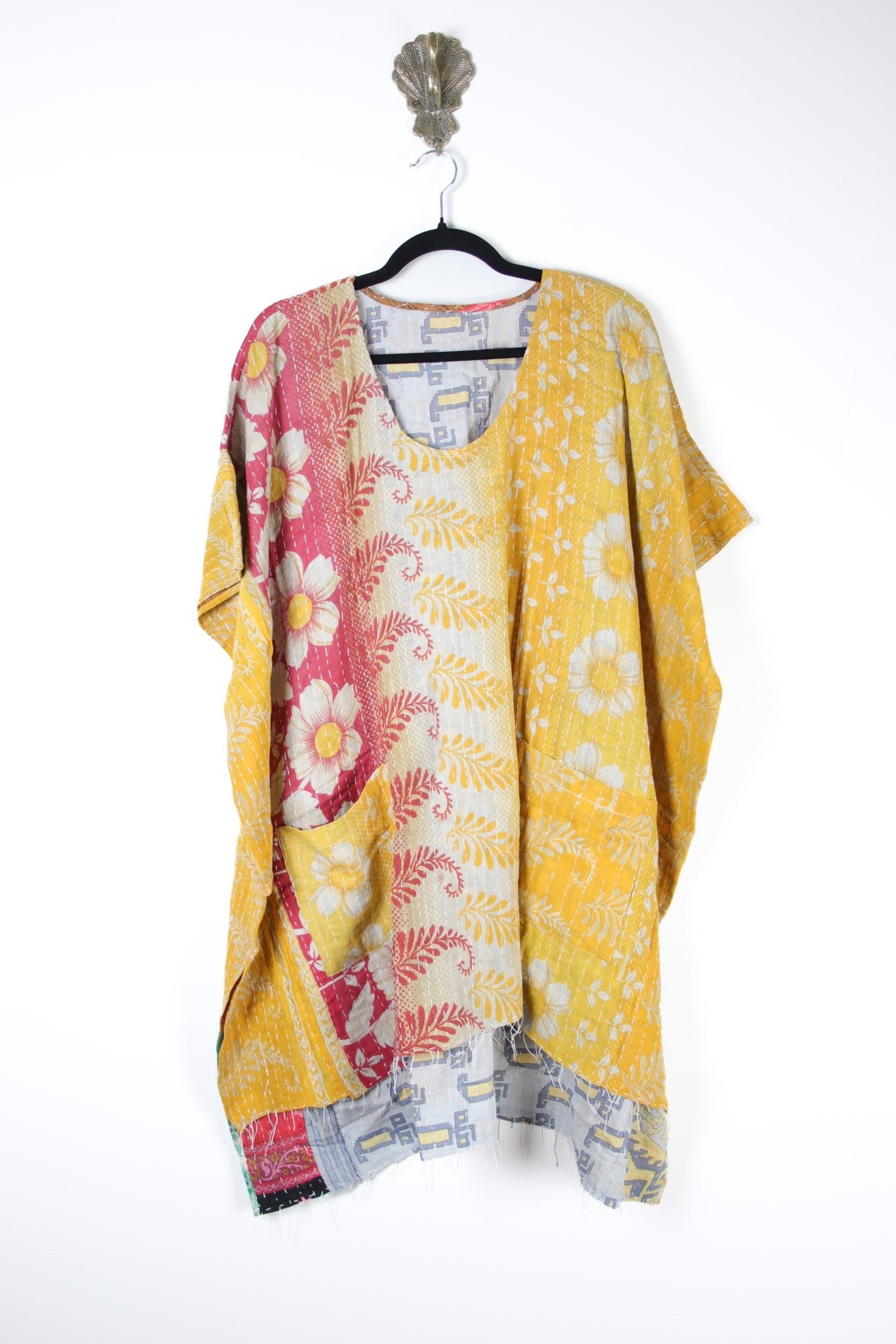 Dreamer Kantha Dress S/M (17861) DreamerDressS_MRenewVintage178611 Renew Bohemian Pty Ltd