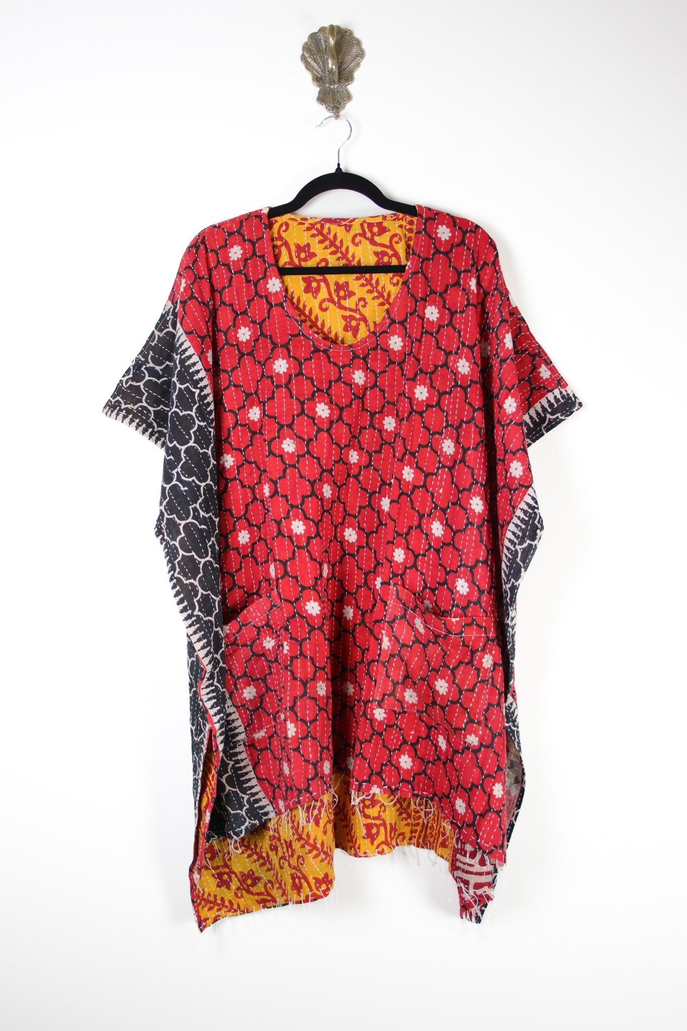 Dreamer Kantha Dress S/M (17866) DreamerDressS_MRenewVintage178661 Renew Bohemian Pty Ltd