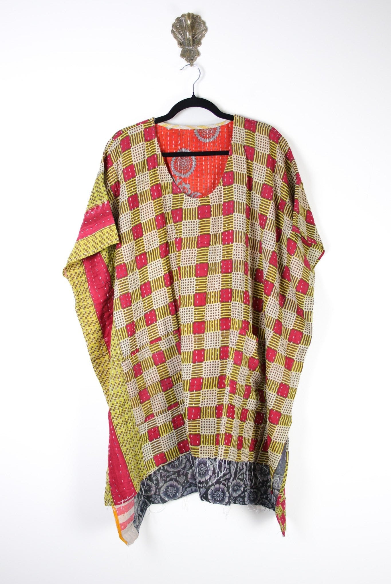 Dreamer Kantha Dress S/M (17868) DreamerDressS_MRenewVintage178681 Renew Bohemian Pty Ltd