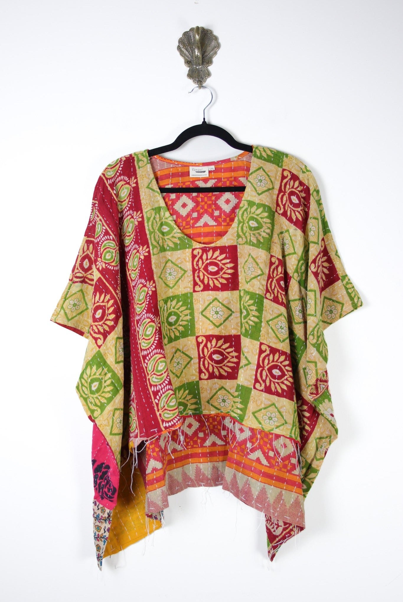 Dreamer Kantha Top L/XL (19948) DreamerTopL_XLRenewBohemian199481 Renew Bohemian Pty Ltd