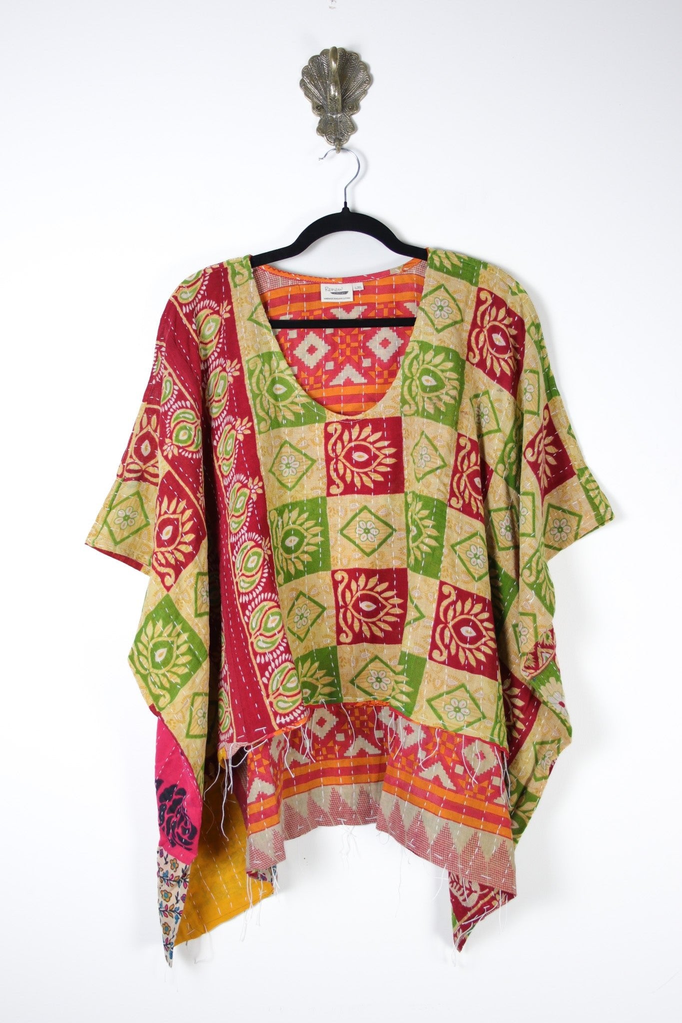 Dreamer Kantha Top L/XL (19948) DreamerTopL_XLRenewBohemian199481 Renew Bohemian Pty Ltd