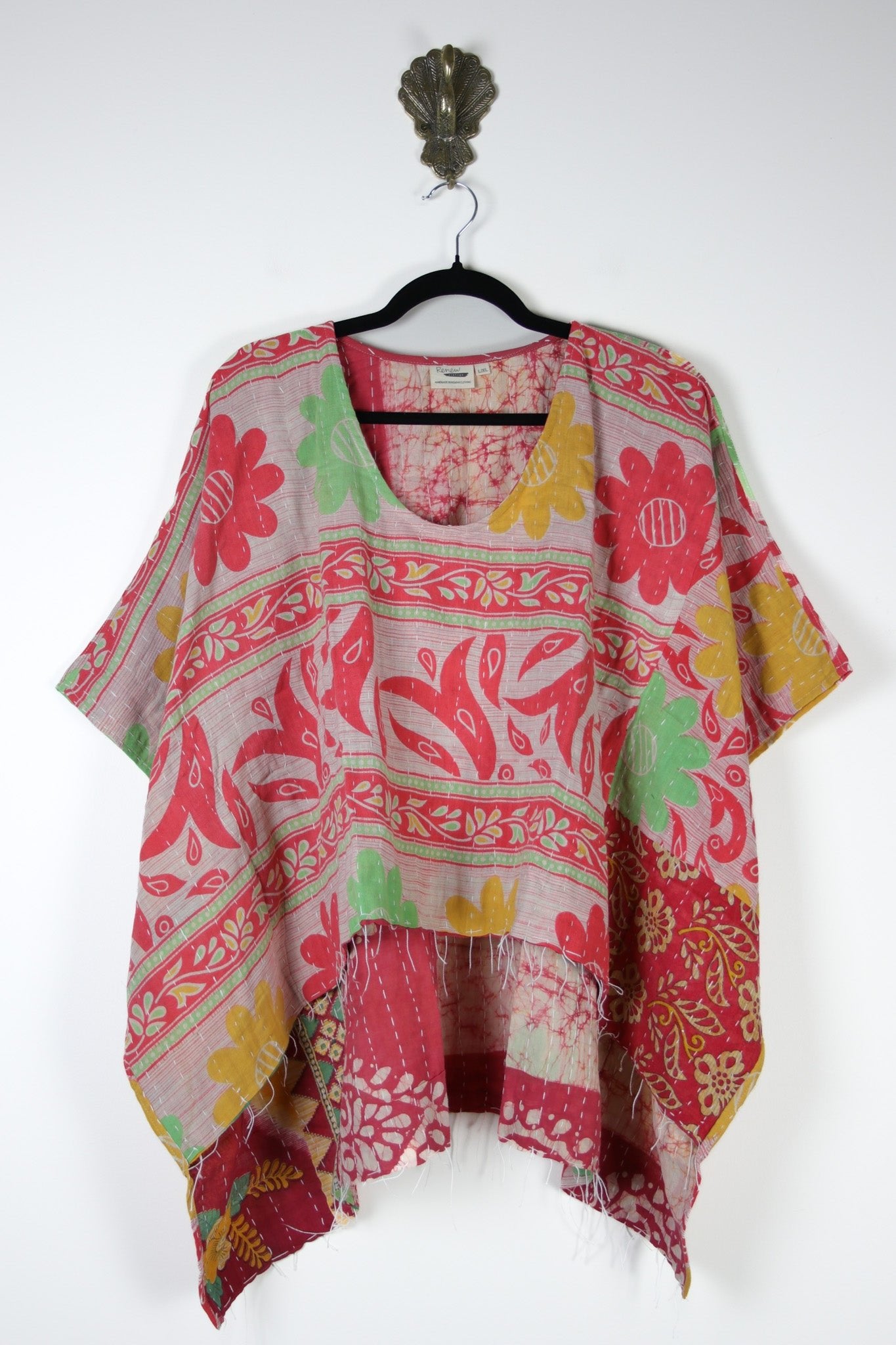 Dreamer Kantha Top L/XL (16951) DreamerTopL_XLRenewVintage169511 Renew Vintage