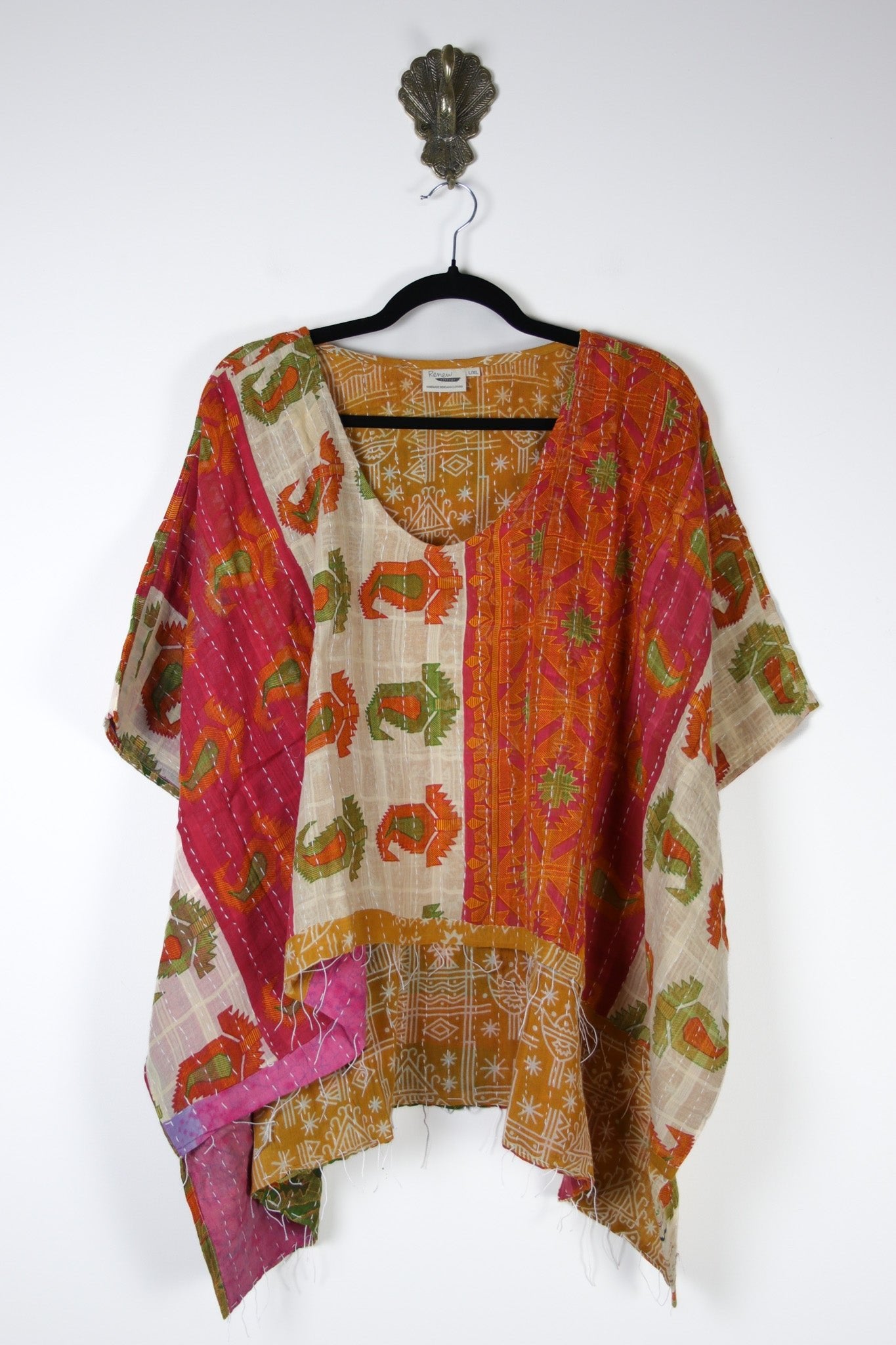 Dreamer Kantha Top L/XL (16958) DreamerTopL_XLRenewVintage169581 Renew Vintage