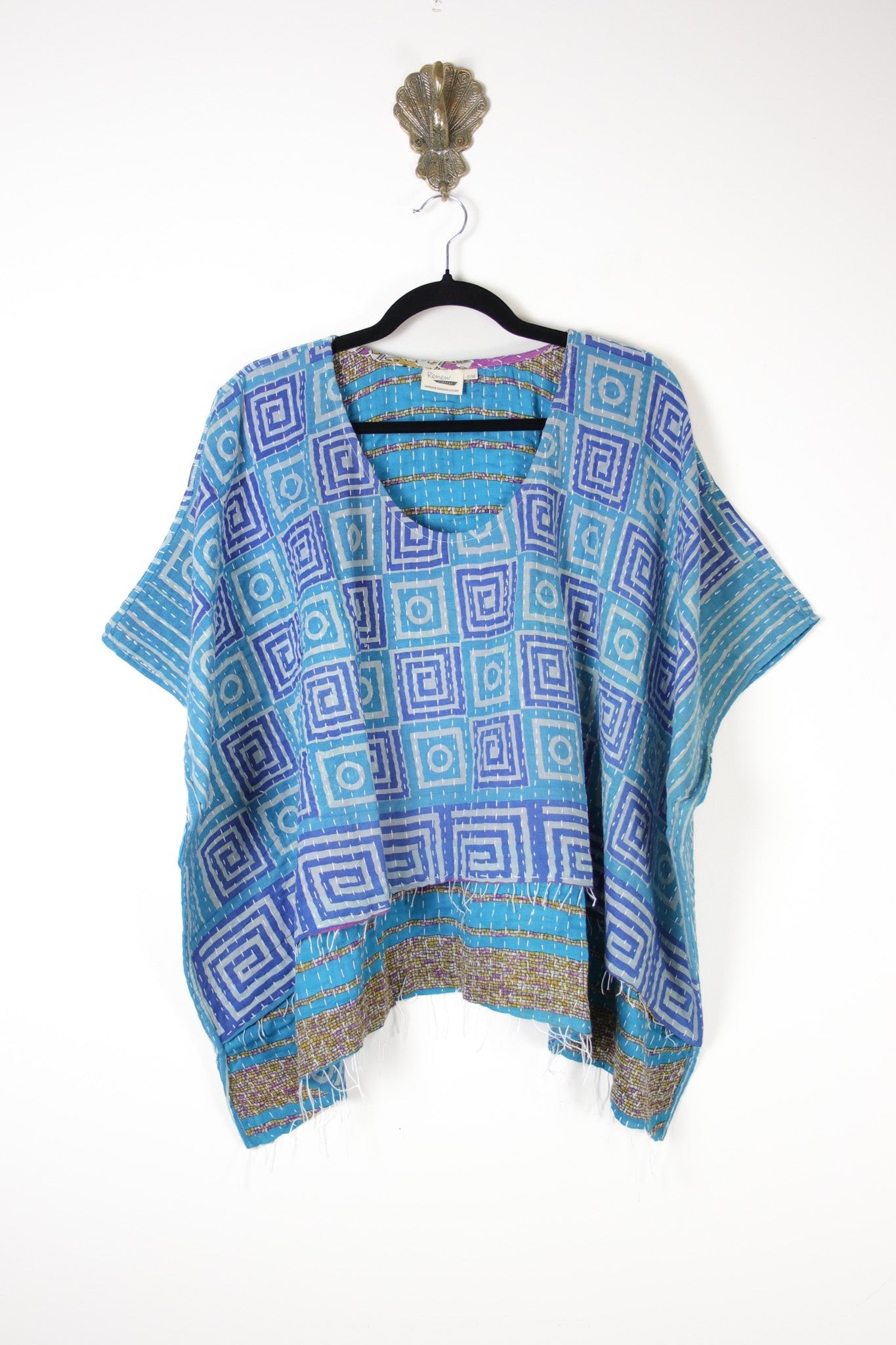 Dreamer Kantha Top S/M (19931) DreamerTopS_MRenewBohemian199311 Renew Bohemian Pty Ltd