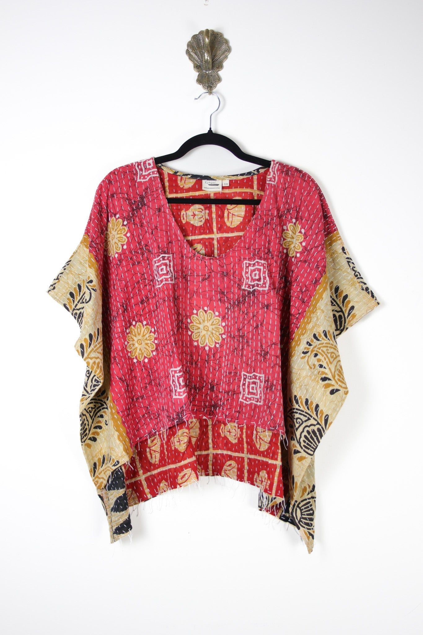 Dreamer Kantha Top S/M (19936) DreamerTopS_MRenewBohemian199361 Renew Bohemian Pty Ltd