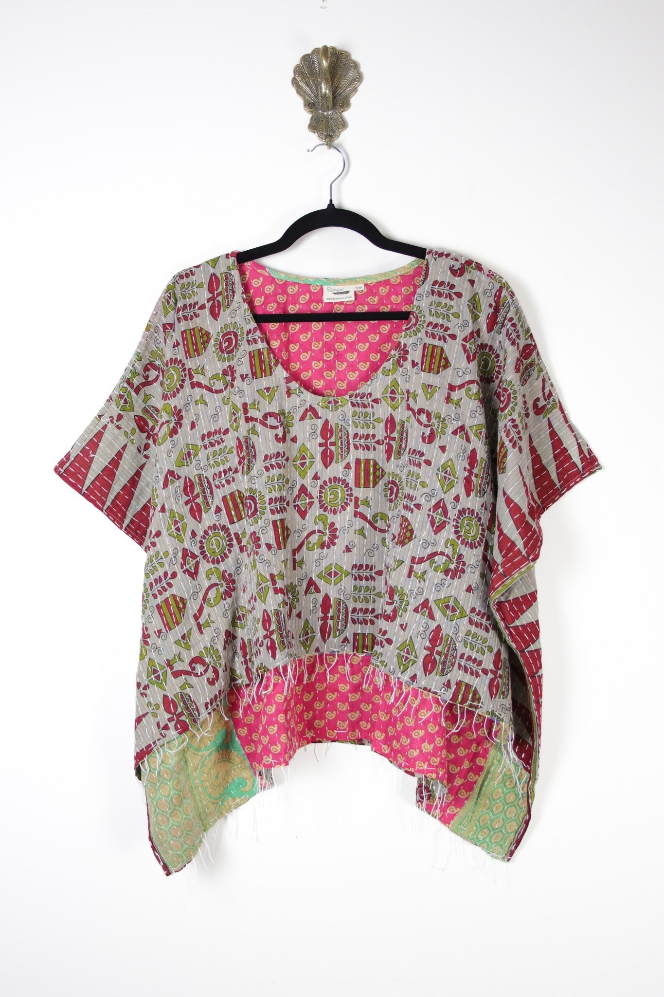 Dreamer Kantha Top S/M (19938) DreamerTopS_MRenewBohemian199381 Renew Bohemian Pty Ltd