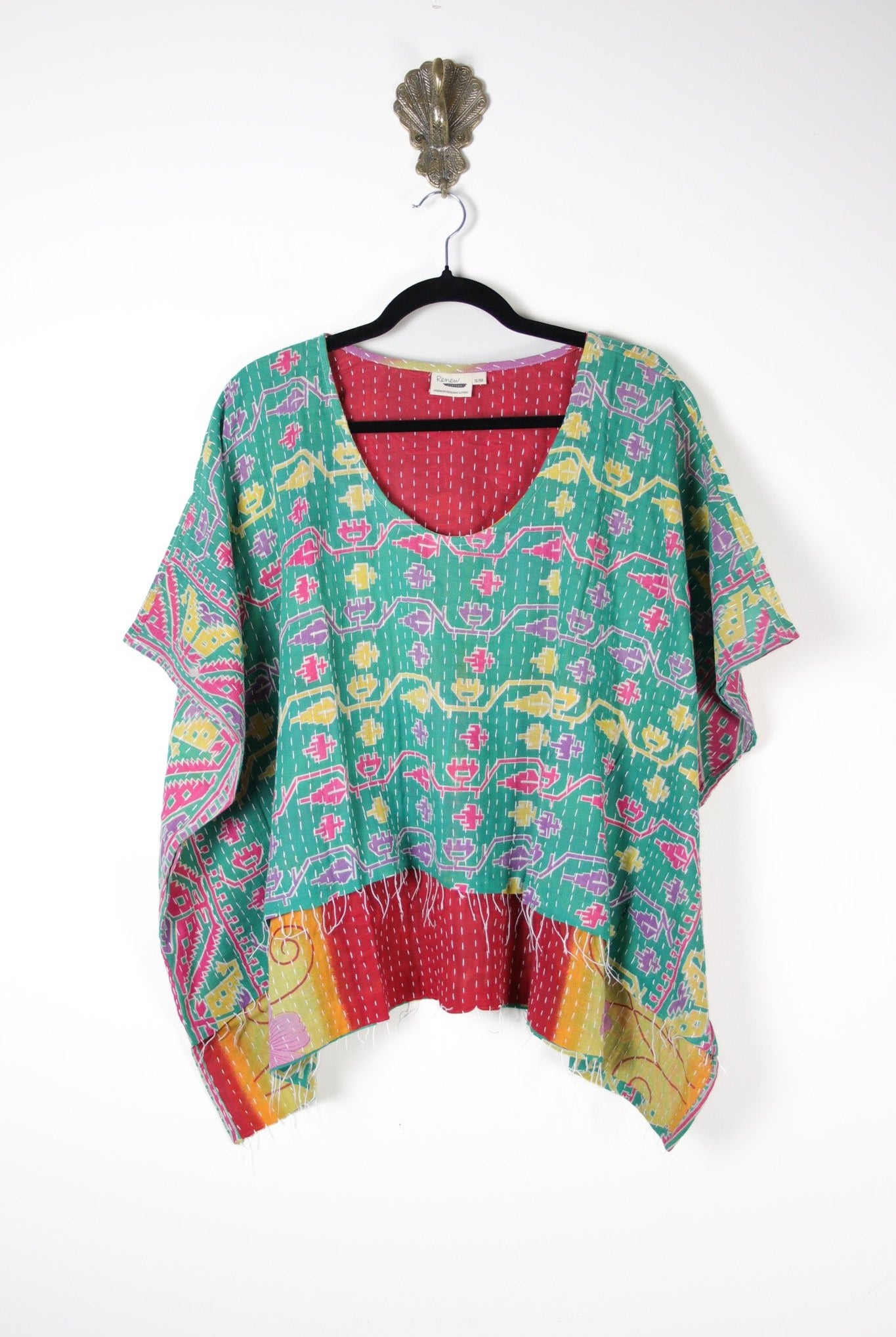 Dreamer Kantha Top S/M (19944) DreamerTopS_MRenewBohemian199441 Renew Bohemian Pty Ltd