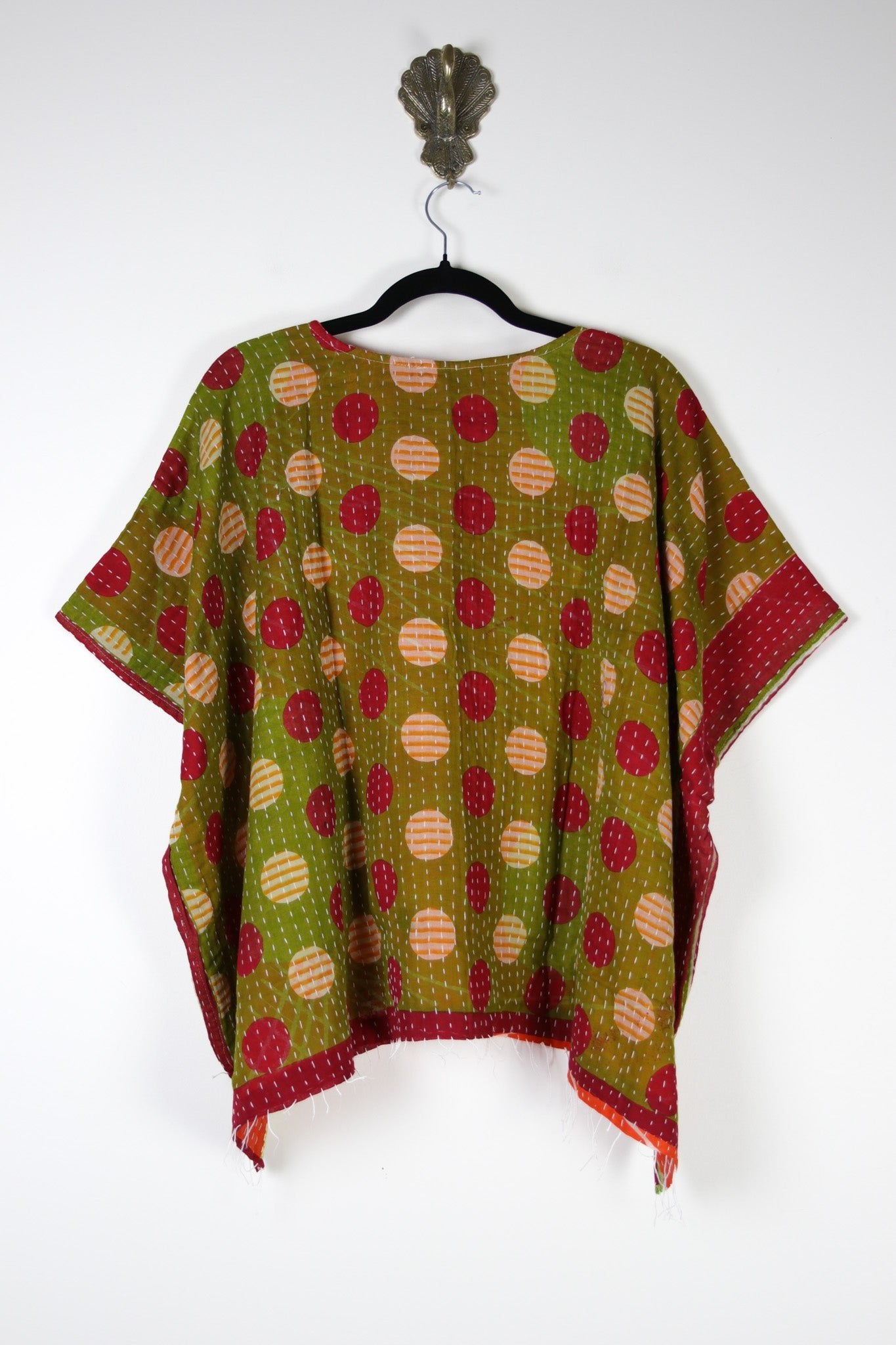 Dreamer Kantha Top S/M (16943) DreamerTopS_MRenewVintage169432 Renew Bohemian Pty Ltd