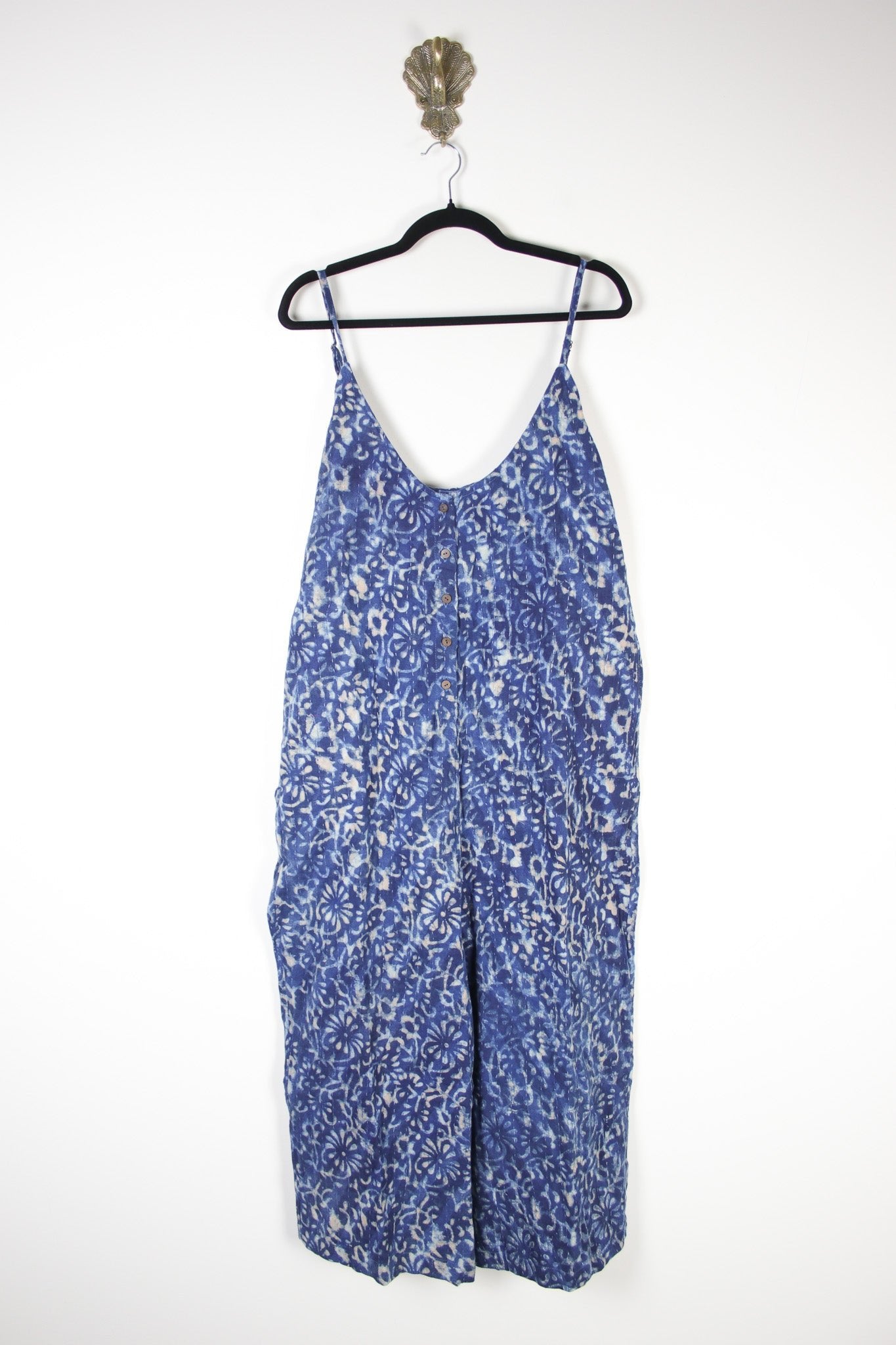 Stonewash Kantha Jumpsuit - Flora FloraStonewashKanthaJumpsuitRenewVintage1 Renew Bohemian Pty Ltd