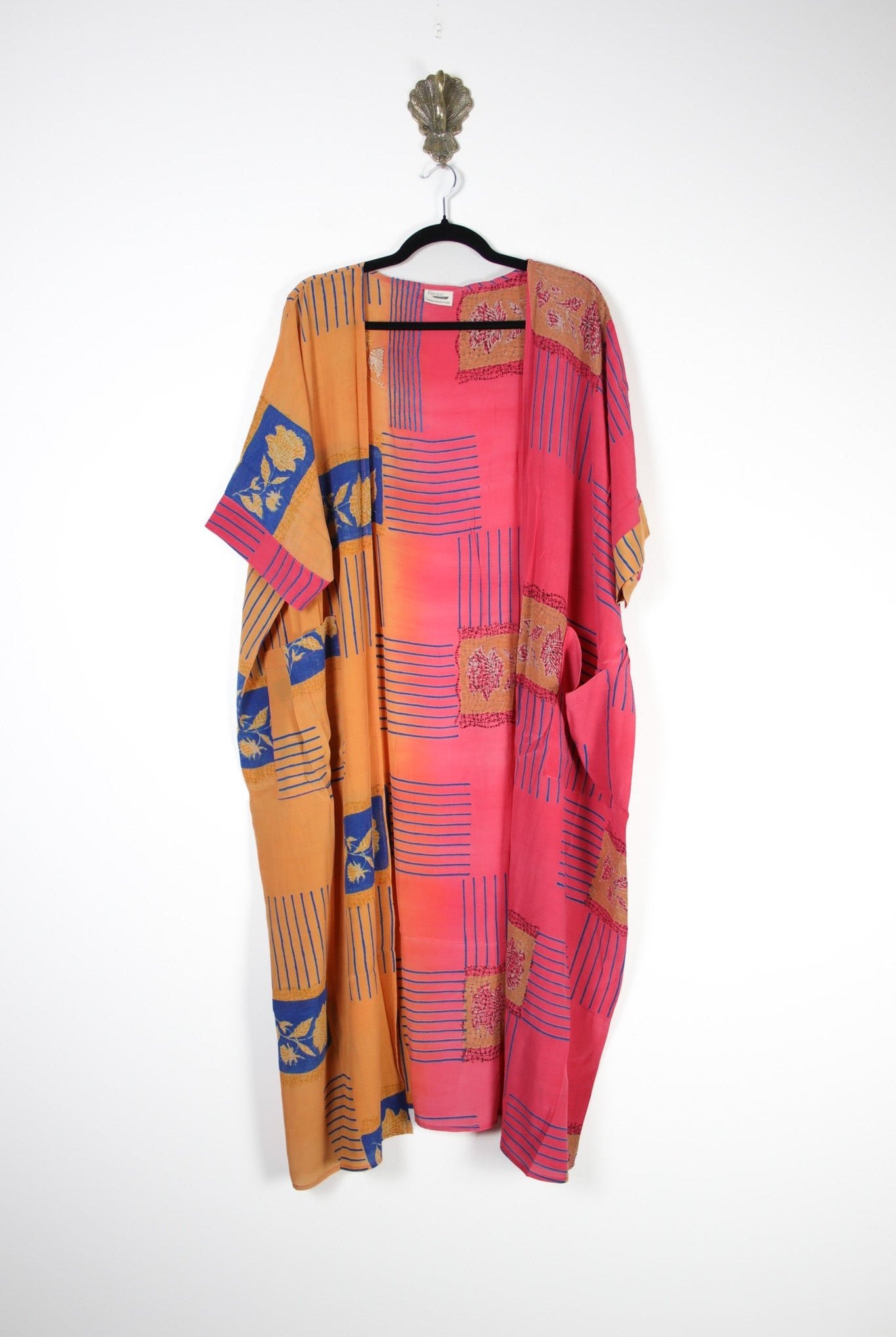 Silk Flow Robe (18466) FlowRobeRenewBohemian184661 Renew Bohemian Pty Ltd