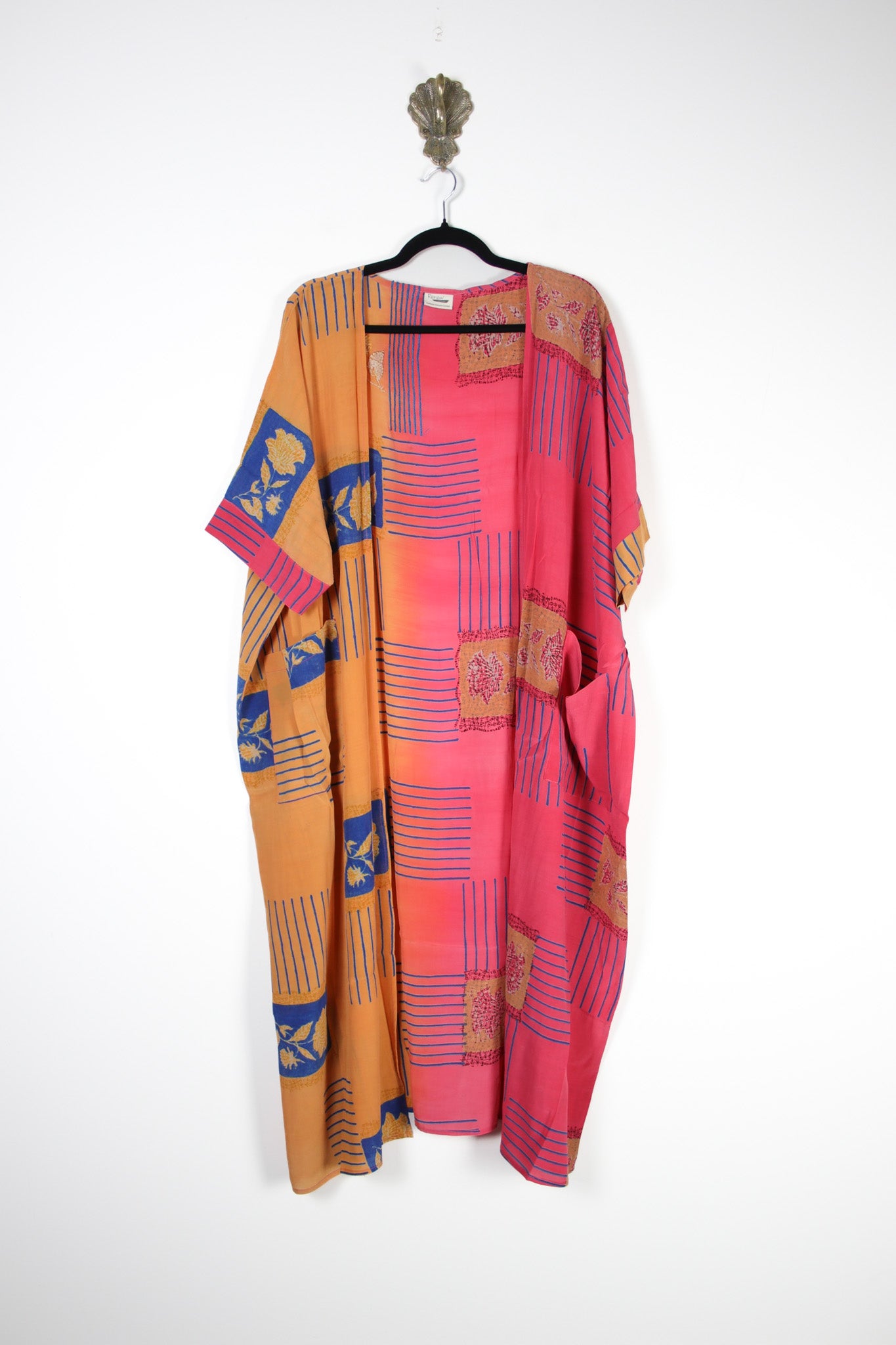 Silk Flow Robe (18466) FlowRobeRenewBohemian184661 Renew Bohemian Pty Ltd
