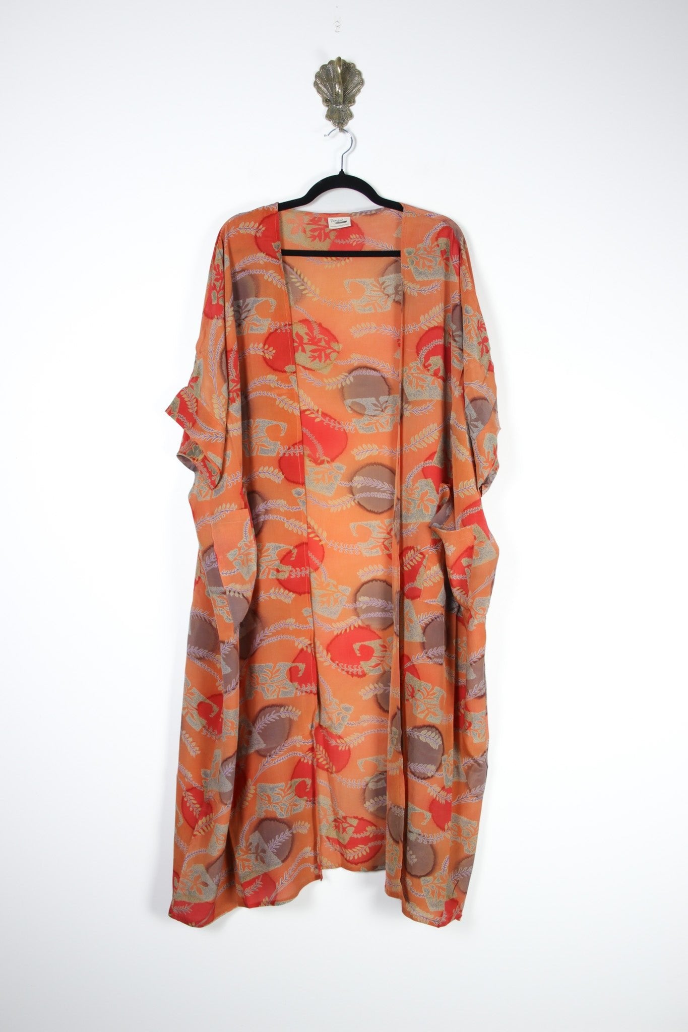 Silk Flow Robe (18482) FlowRobeRenewBohemian184821 Renew Bohemian Pty Ltd