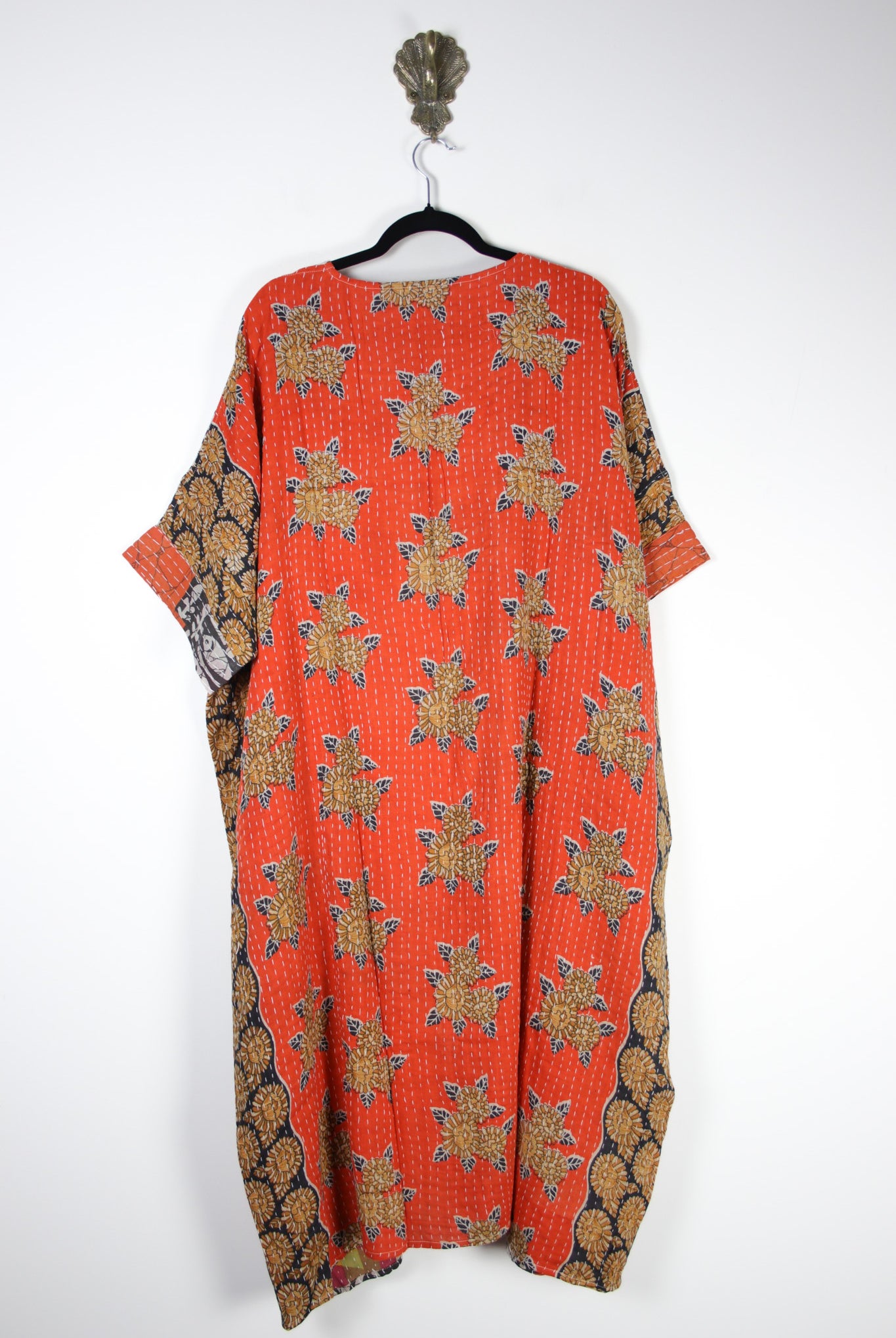 Kantha Flow Robe (20374) FlowRobeRenewBohemian203742 Renew Bohemian Pty Ltd