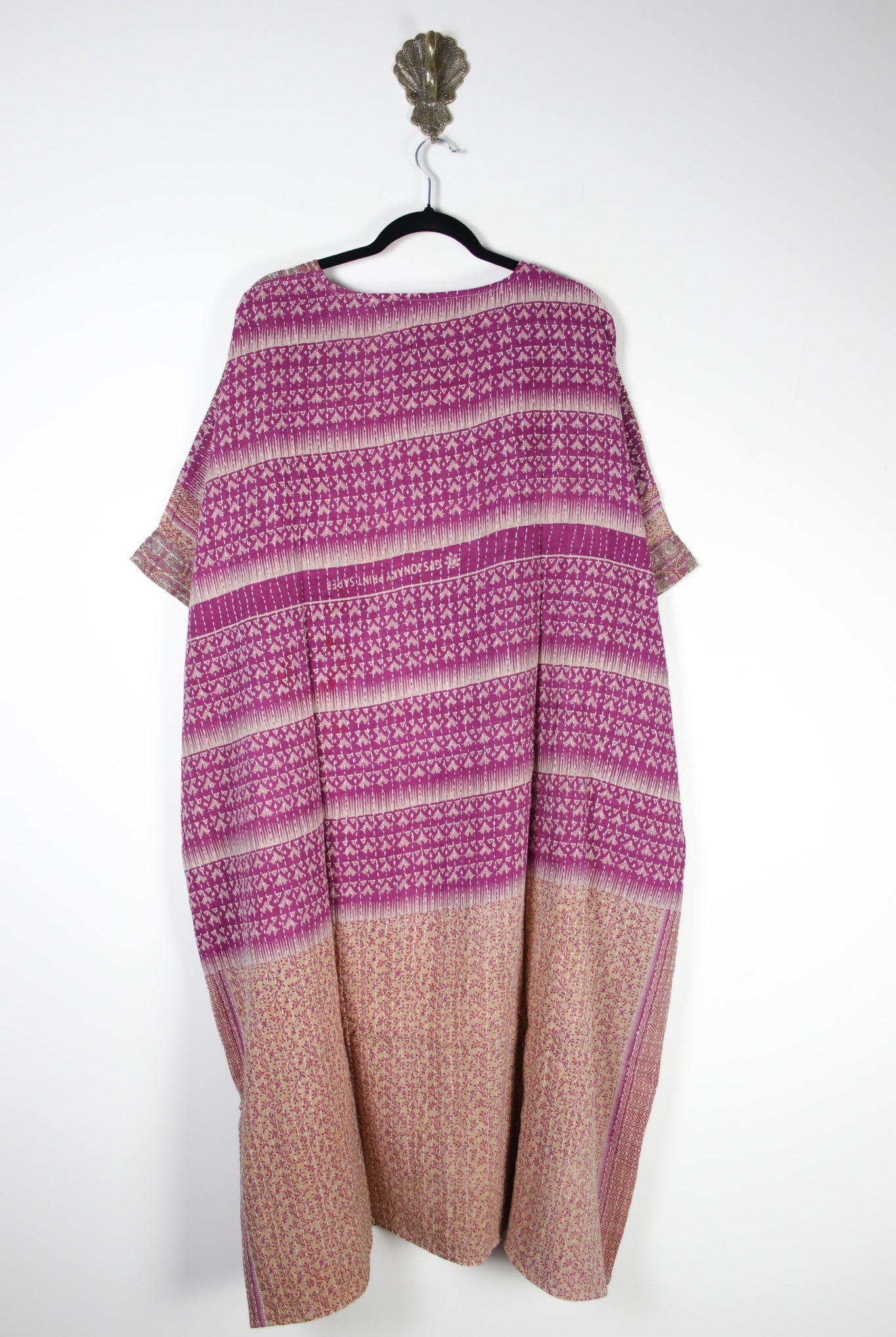 Kantha Flow Robe (20377) FlowRobeRenewBohemian203772 Renew Bohemian Pty Ltd