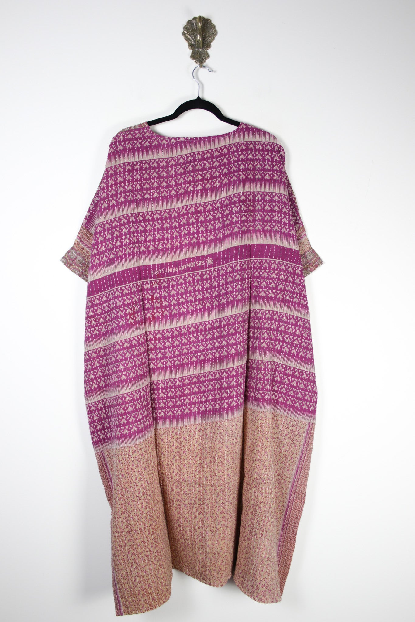 Kantha Flow Robe (20377) FlowRobeRenewBohemian203772 Renew Bohemian Pty Ltd
