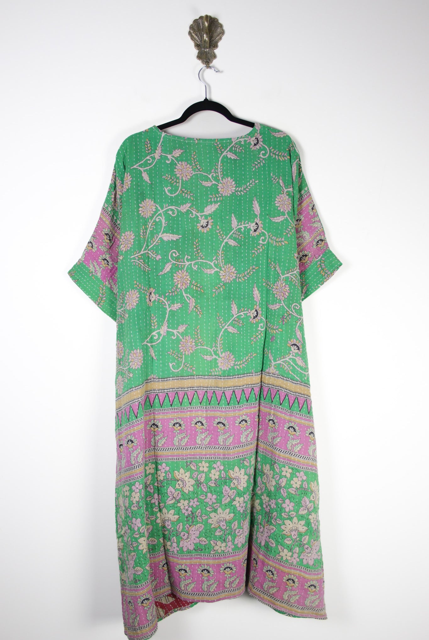 Kantha Flow Robe (20379) FlowRobeRenewBohemian203792 Renew Bohemian Pty Ltd