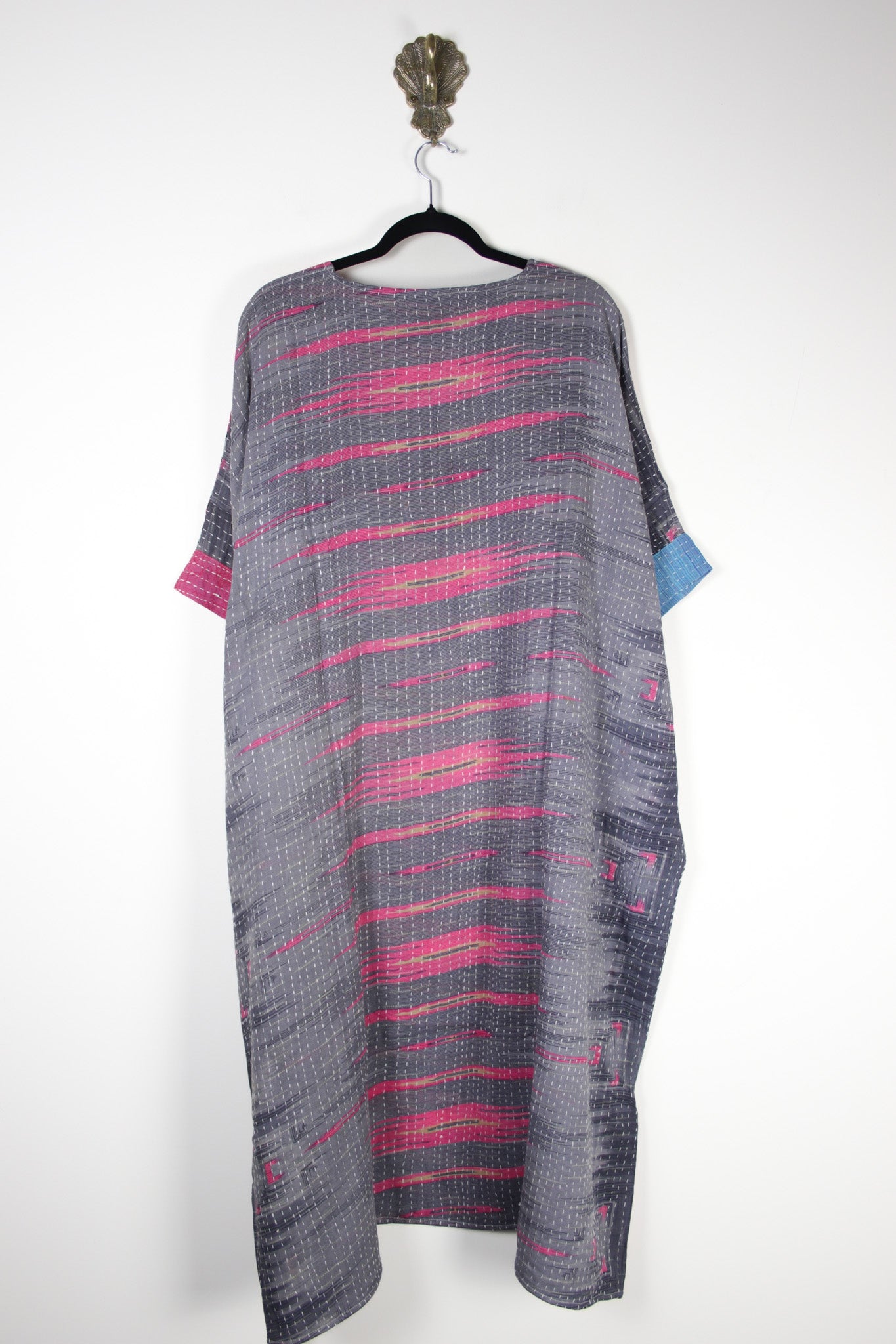 Kantha Flow Robe (20386) FlowRobeRenewBohemian203862 Renew Bohemian Pty Ltd