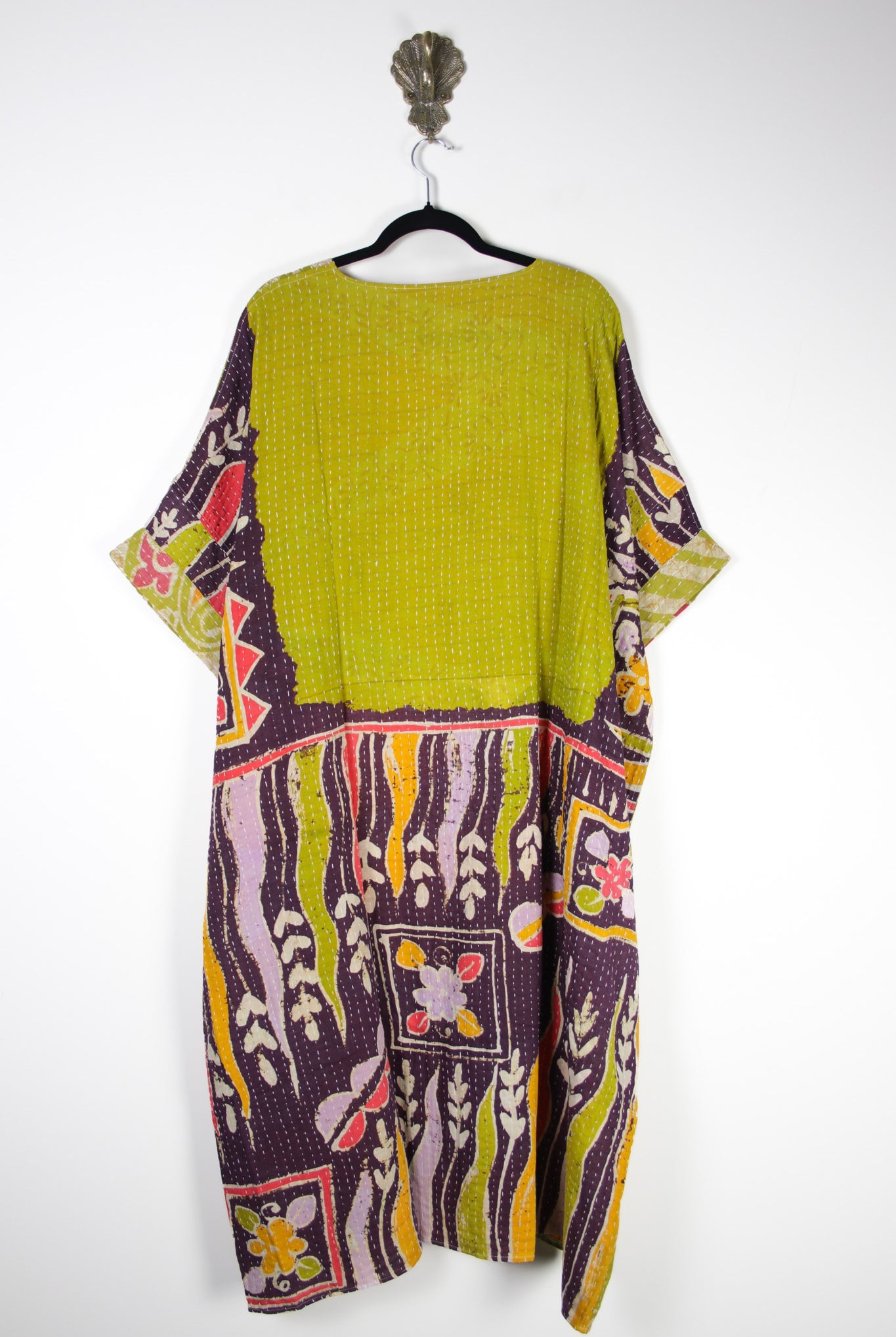 Kantha Flow Robe (20397) FlowRobeRenewBohemian203972 Renew Bohemian Pty Ltd