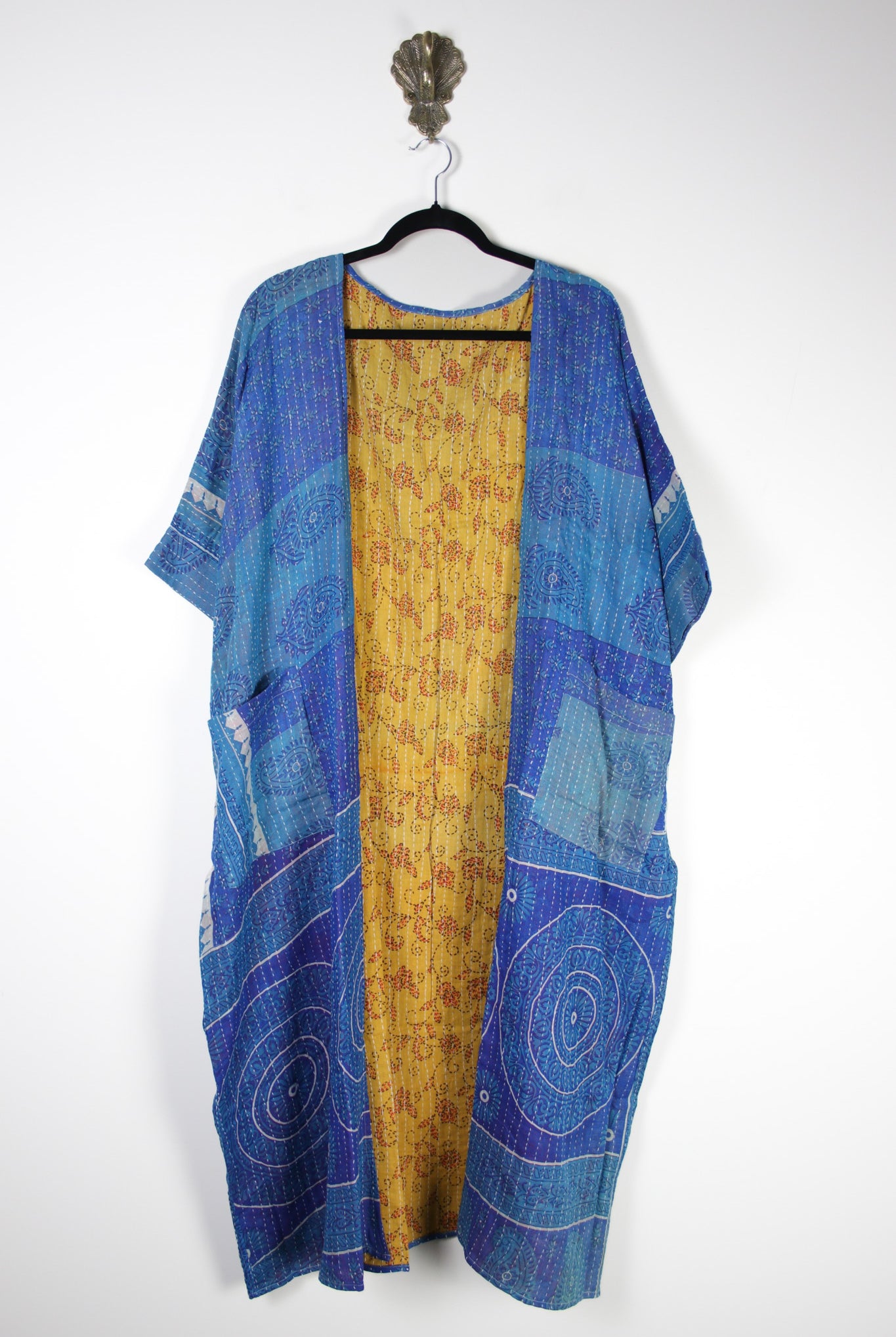 Kantha Flow Robe (20403) FlowRobeRenewBohemian204031 Renew Bohemian Pty Ltd