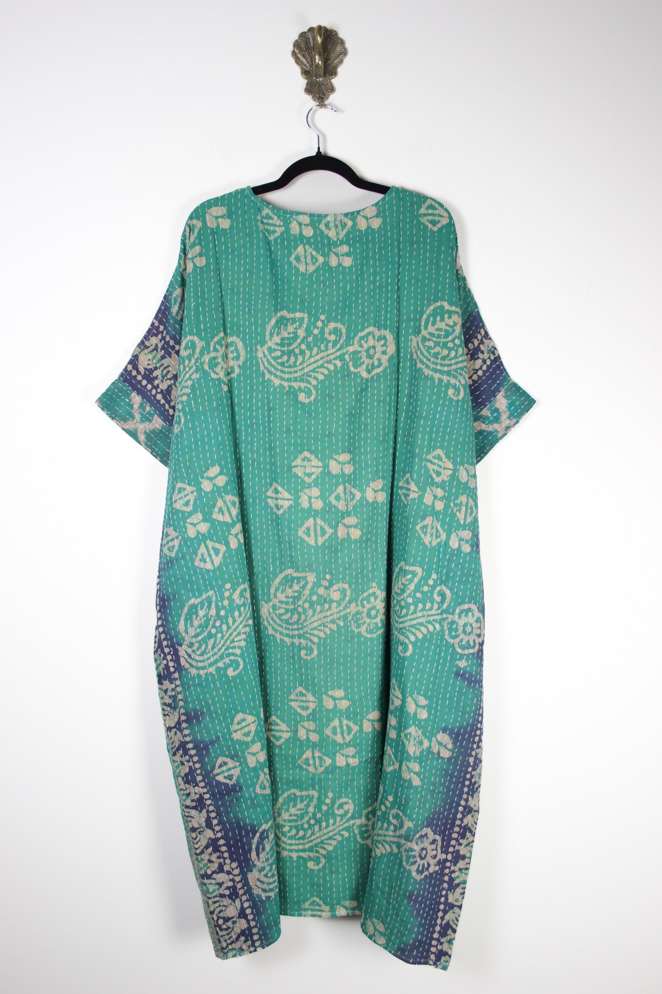 Kantha Flow Robe (20407) FlowRobeRenewBohemian204072 Renew Bohemian Pty Ltd