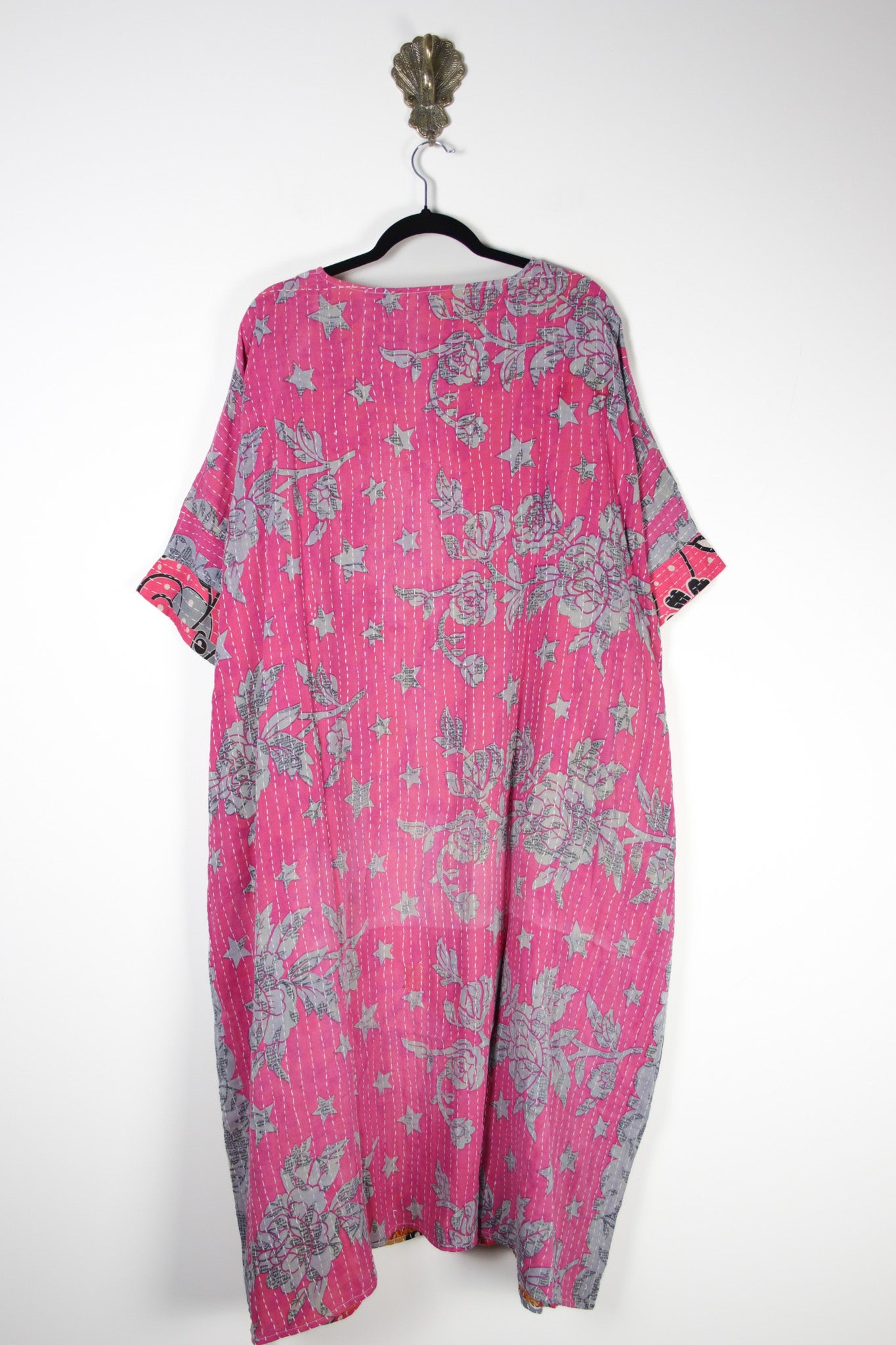 Kantha Flow Robe (20455) FlowRobeRenewBohemian204552 Renew Bohemian Pty Ltd