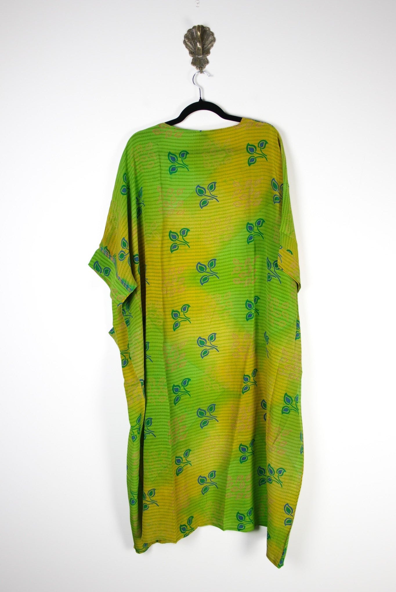 Silk Flow Robe (16196) FlowRobeRenewVintage161962 Renew Bohemian Pty Ltd