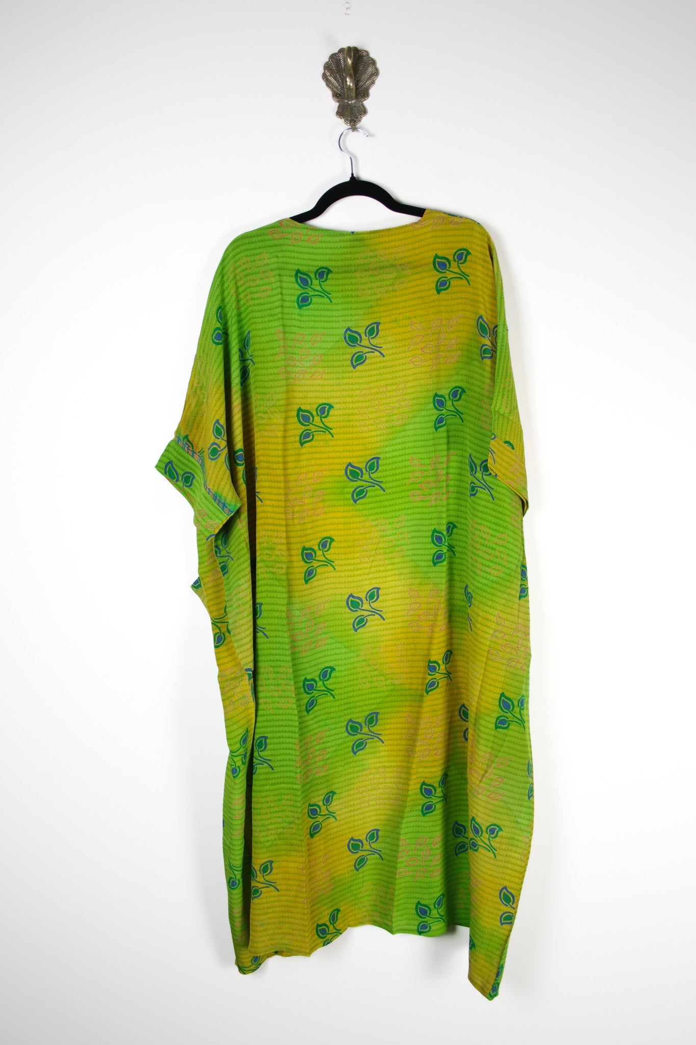 Silk Flow Robe (16196) FlowRobeRenewVintage161962 Renew Bohemian Pty Ltd