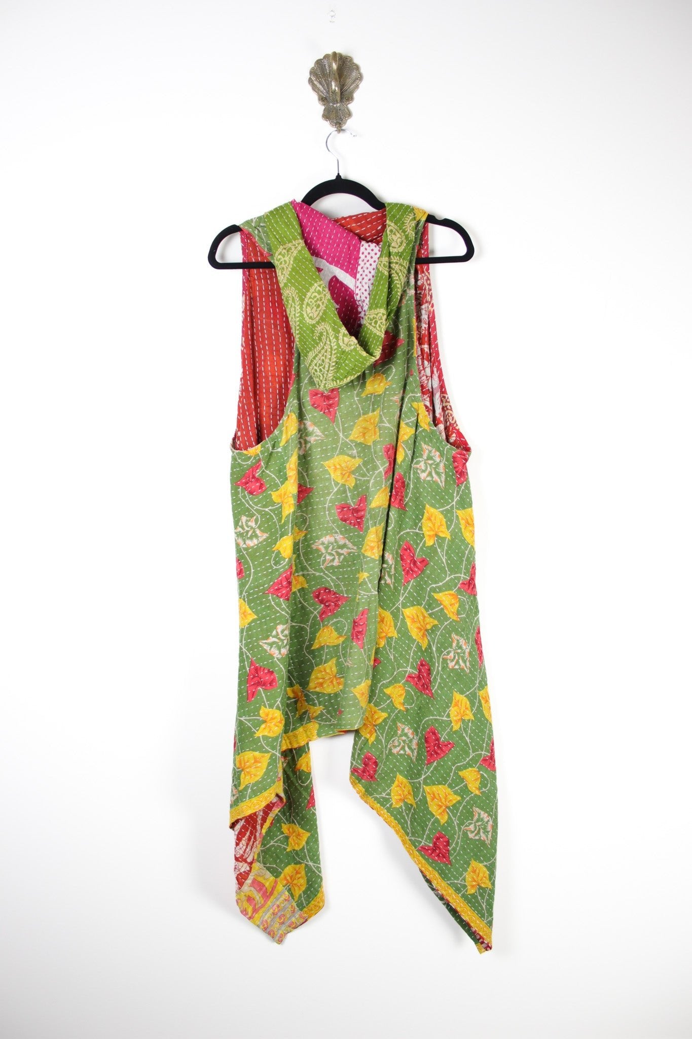 Gemini Hooded Vest (18127) GeminiVestRenewVintage181272 Renew Bohemian Pty Ltd