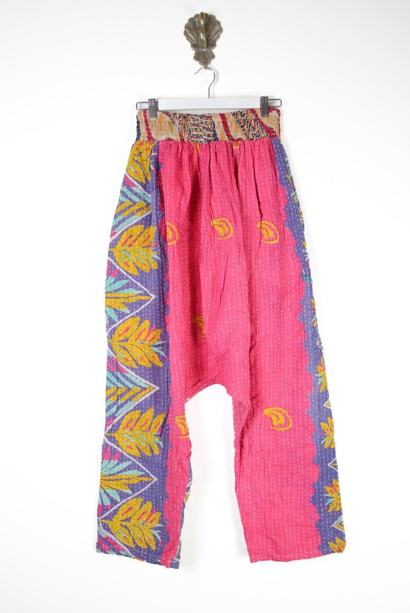 Kantha Harem Pants L/XL (14089) HaremPantsL_XLRenewVintage140891 Renew Bohemian Pty Ltd
