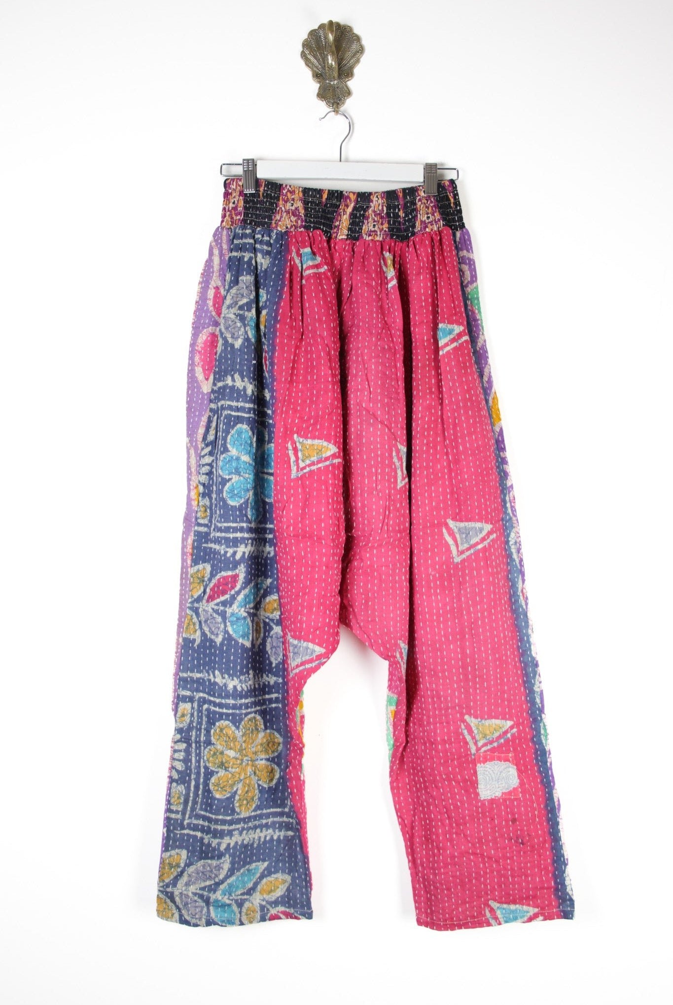 Kantha Harem Pants L/XL (14094) HaremPantsL_XLRenewVintage140941 Renew Bohemian Pty Ltd