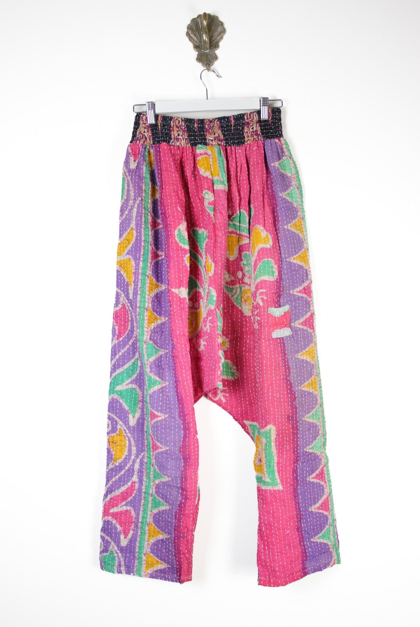 Kantha Harem Pants L/XL (14094) HaremPantsL_XLRenewVintage140942 Renew Bohemian Pty Ltd
