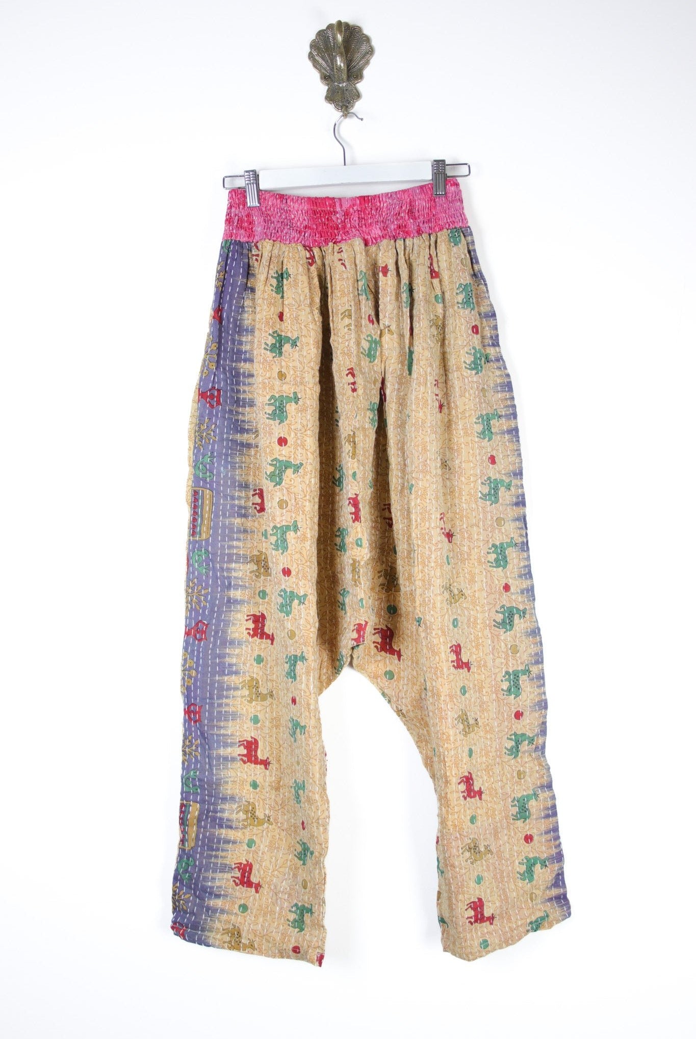 Kantha Harem Pants L/XL (14107) HaremPantsL_XLRenewVintage141072 Renew Bohemian Pty Ltd