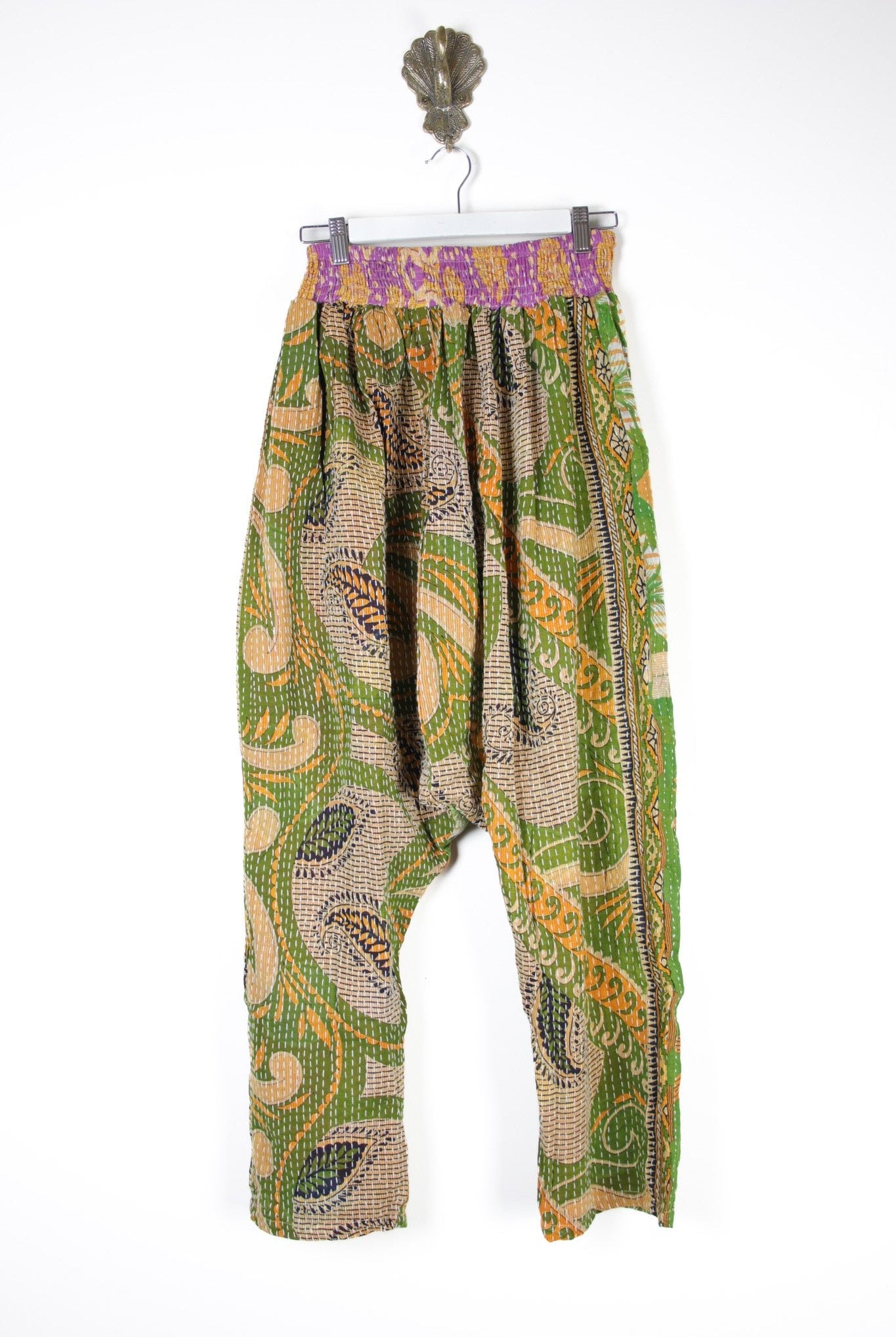 Kantha Harem Pants L/XL (14122) HaremPantsL_XLRenewVintage141221 Renew Bohemian Pty Ltd
