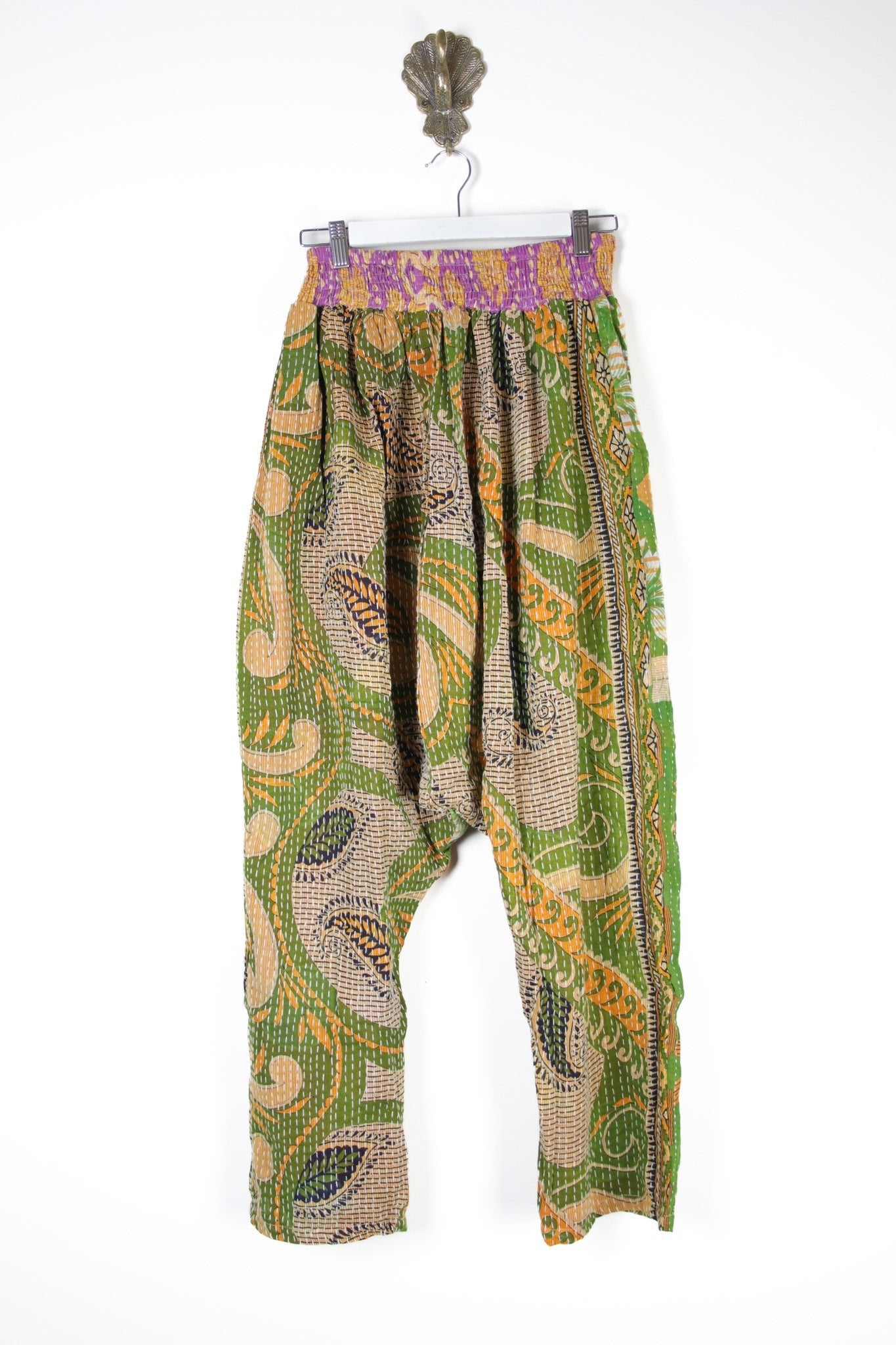 Kantha Harem Pants L/XL (14122) HaremPantsL_XLRenewVintage141221 Renew Bohemian Pty Ltd