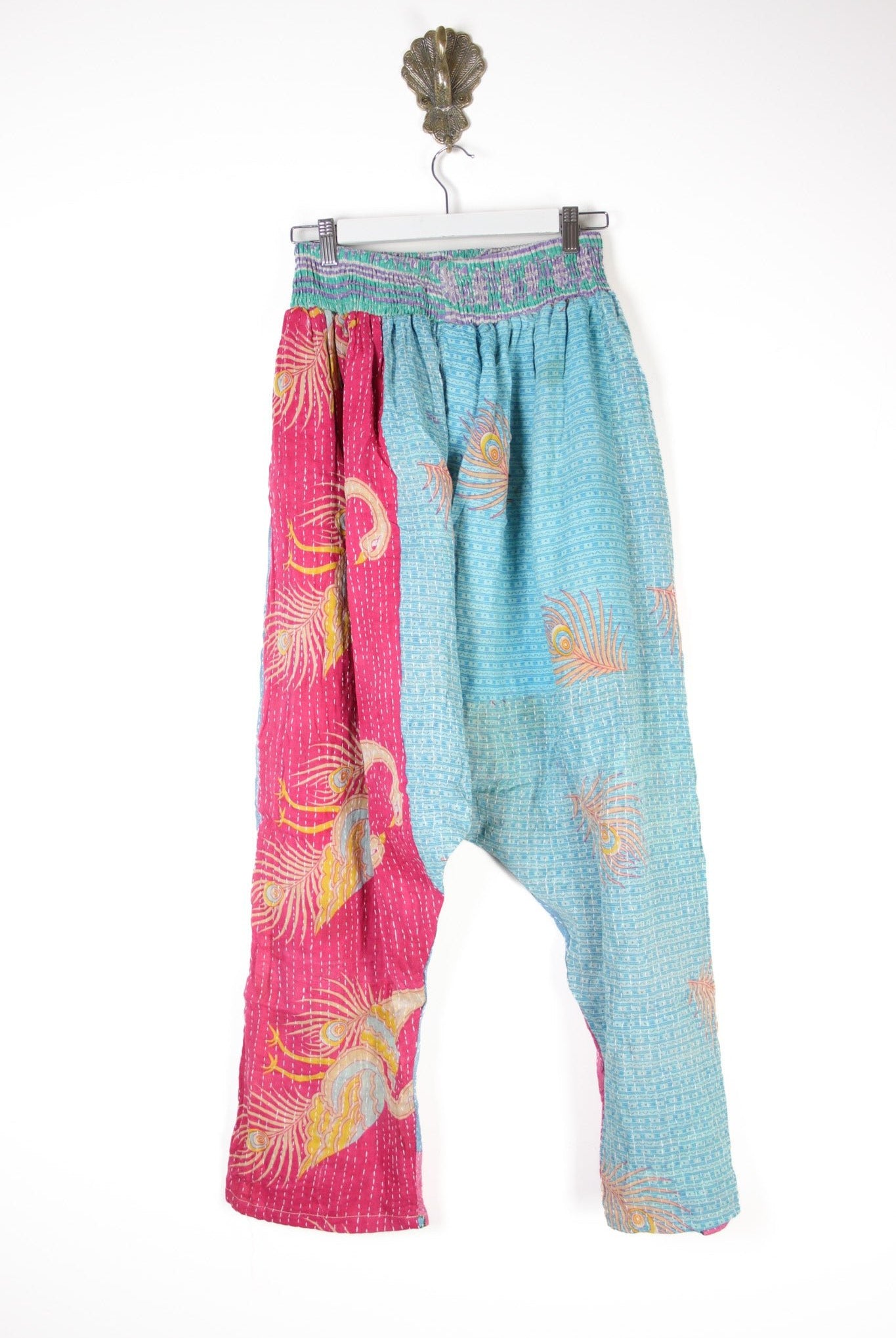 Kantha Harem Pants L/XL (14125) HaremPantsL_XLRenewVintage141252 Renew Bohemian Pty Ltd